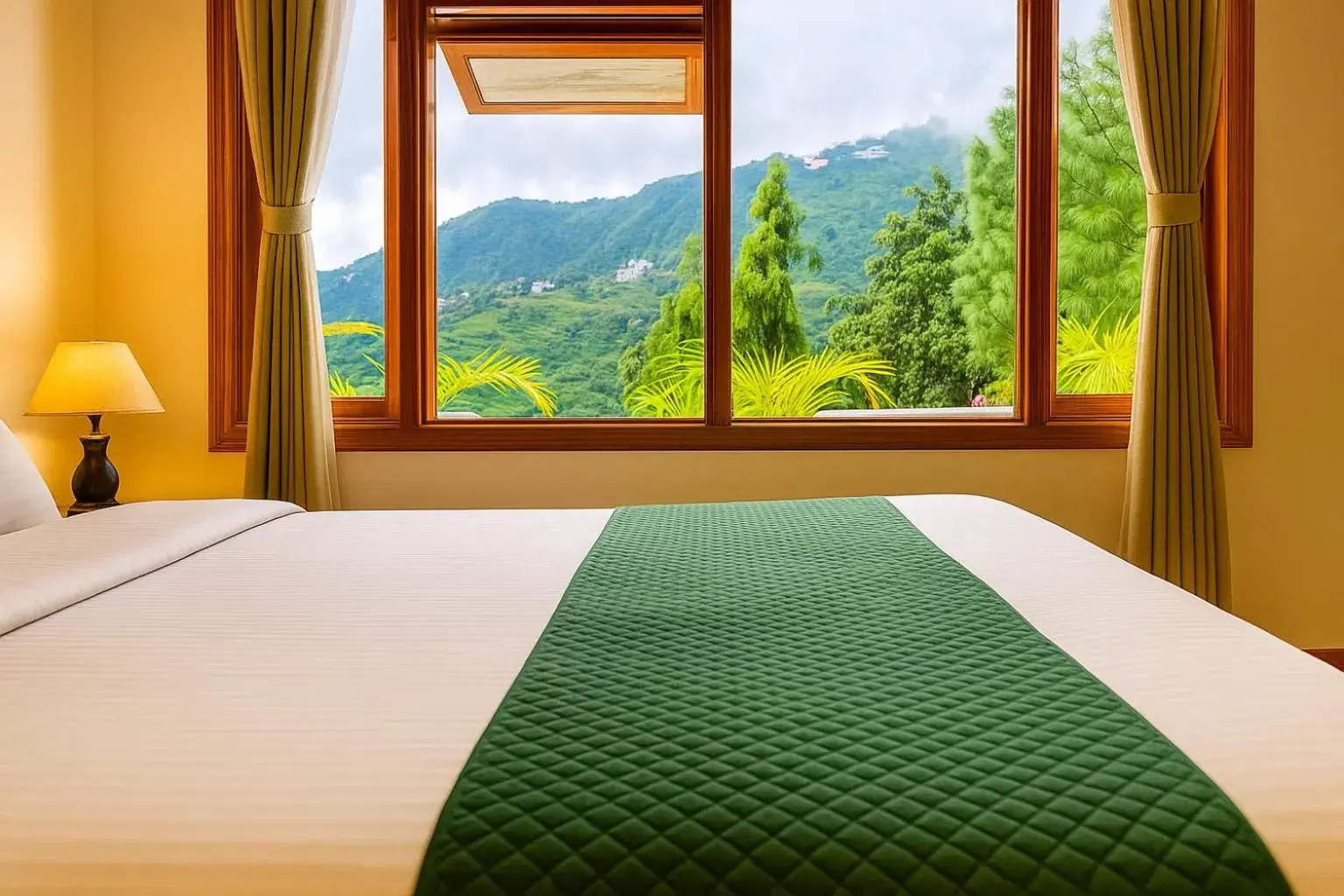 Bed in Hotel Shiva Lake - Near Mussoorie Lake Bed in Hotel Shiva Lake - Near Mussoorie Lake
