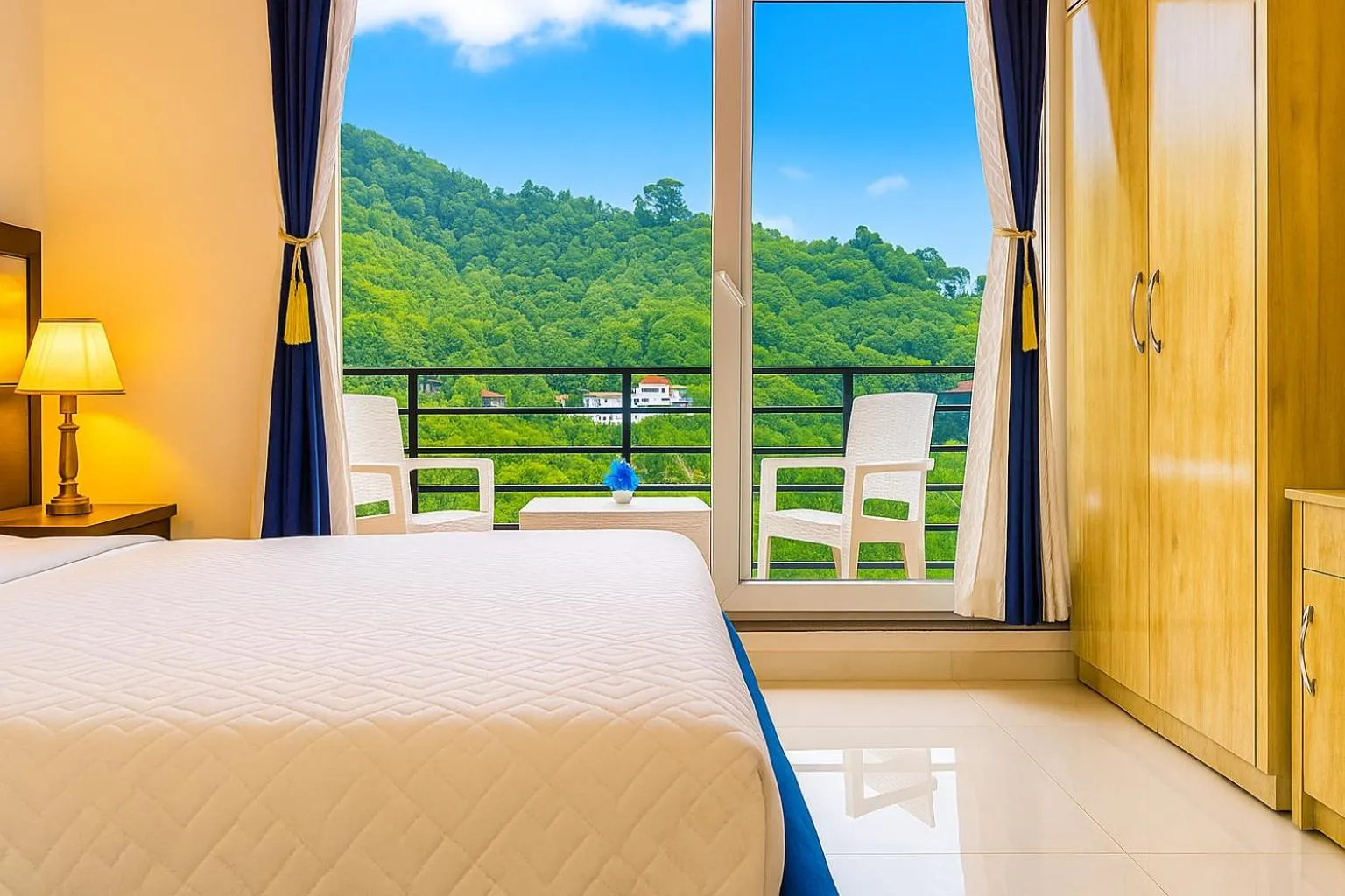 Bed in Hotel Shiva Lake - Near Mussoorie Lake