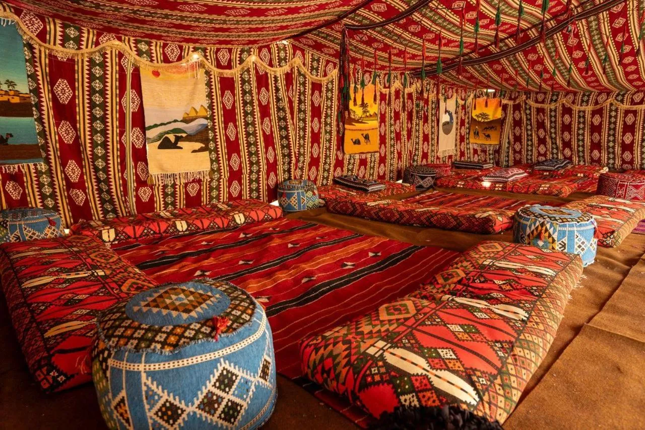 View (from property/room), Bed in Azad Siwa Hotel