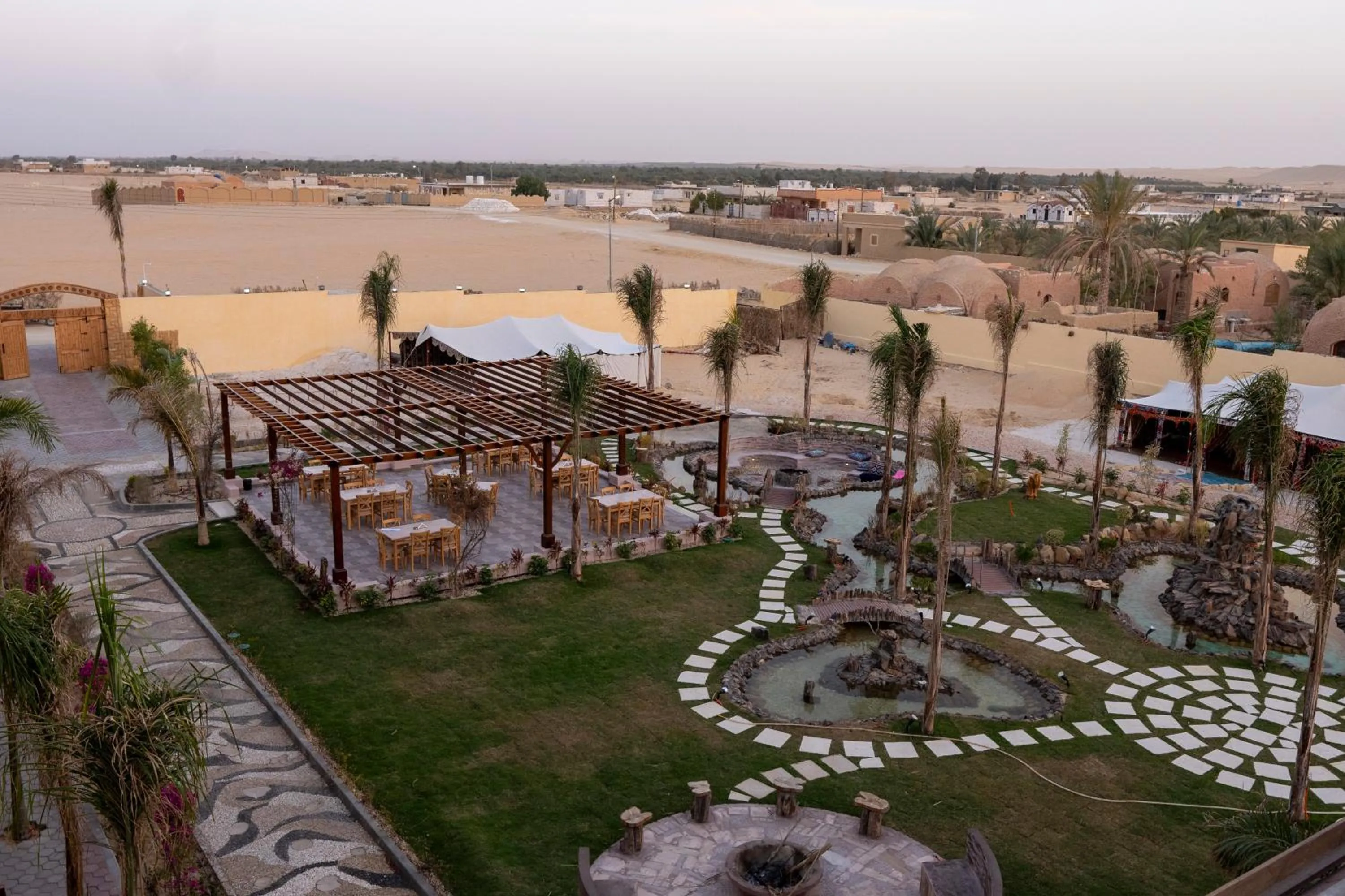 Property building in Azad Siwa Hotel