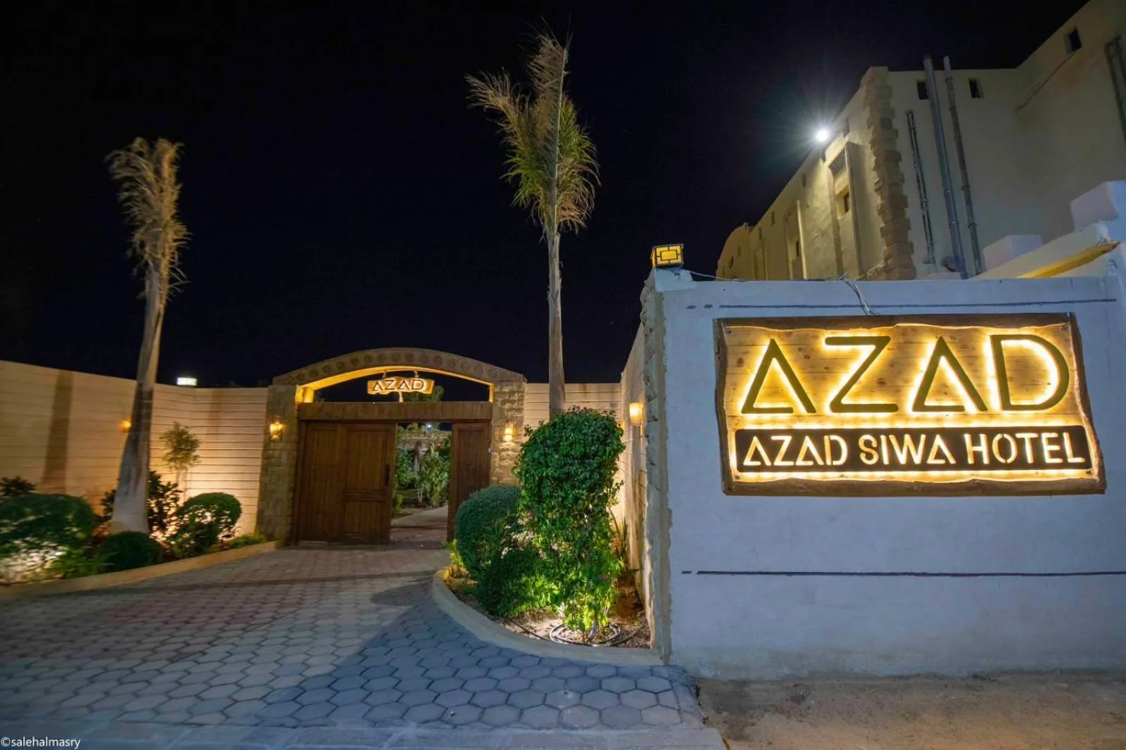 Property building in Azad Siwa Hotel