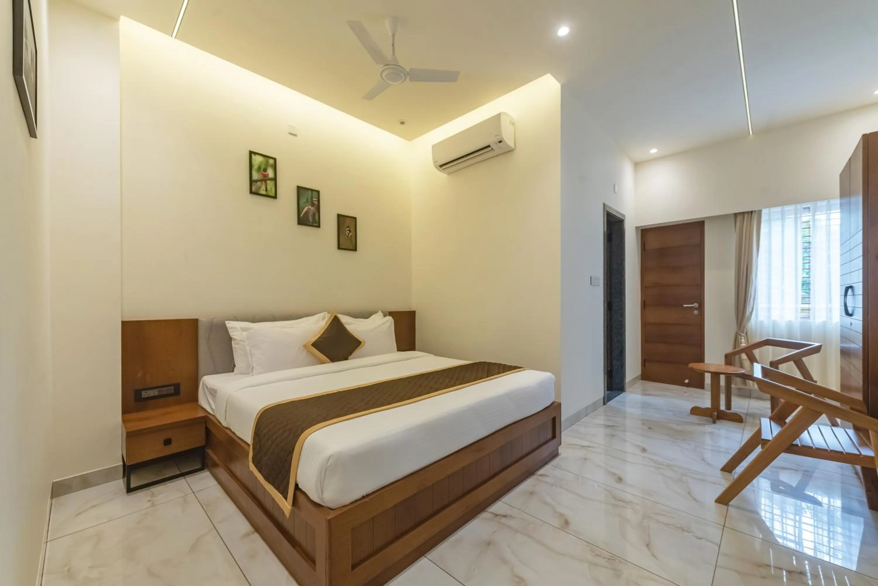 Bedroom, Bed in Parivar Residency