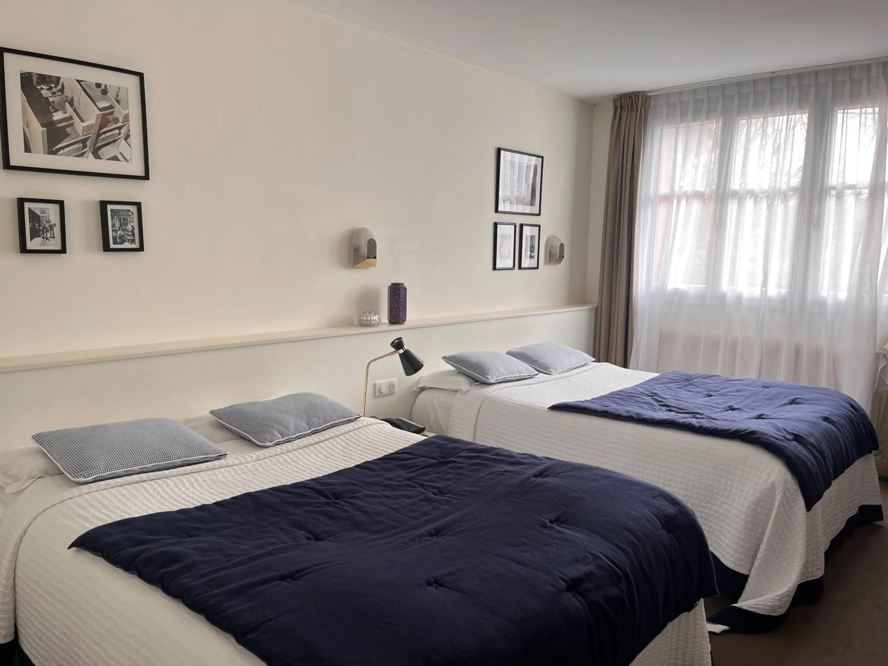 Bed in Le Téméraire Hôtel