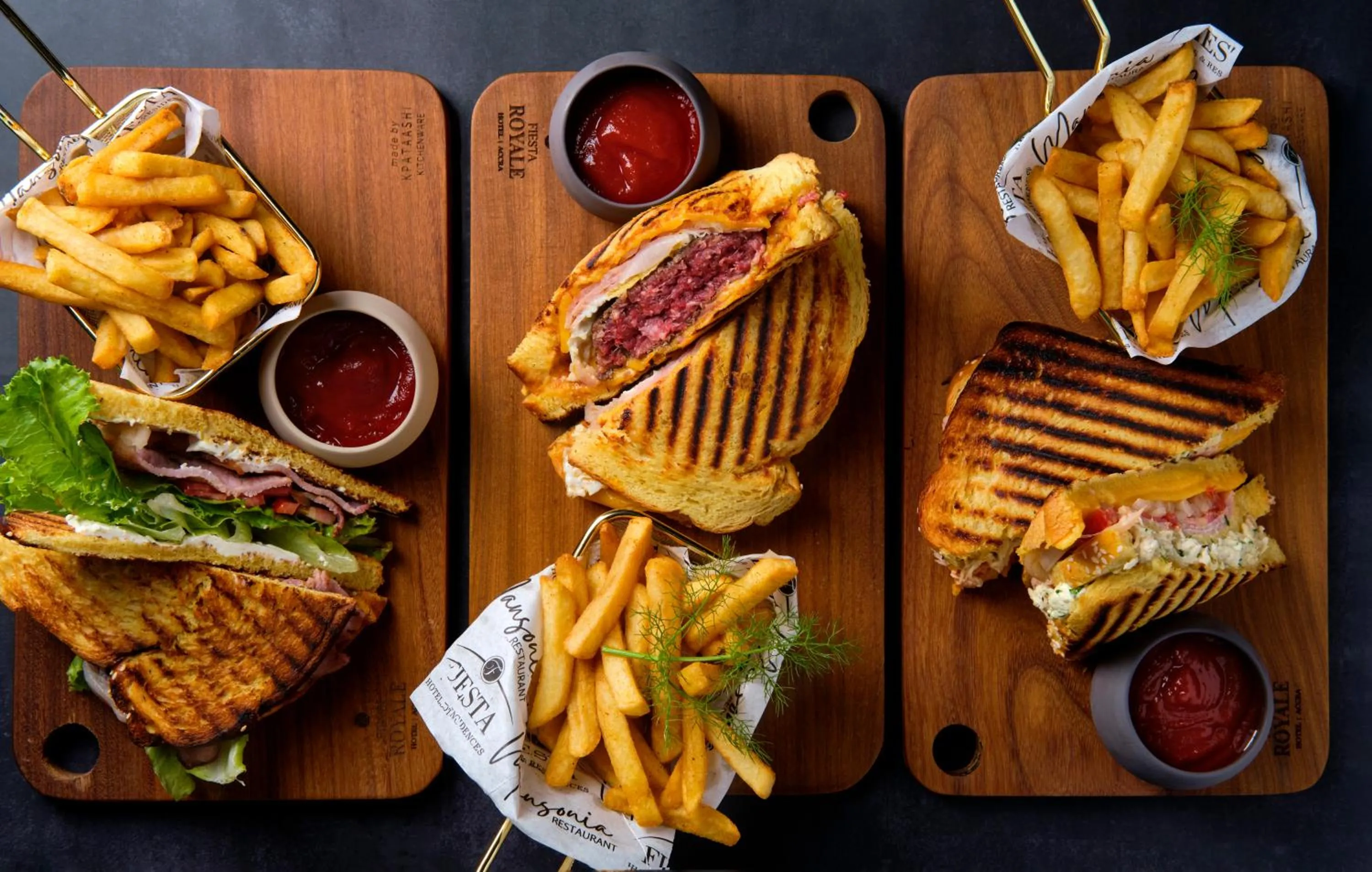 Restaurant/places to eat in Fiesta Royale Hotel