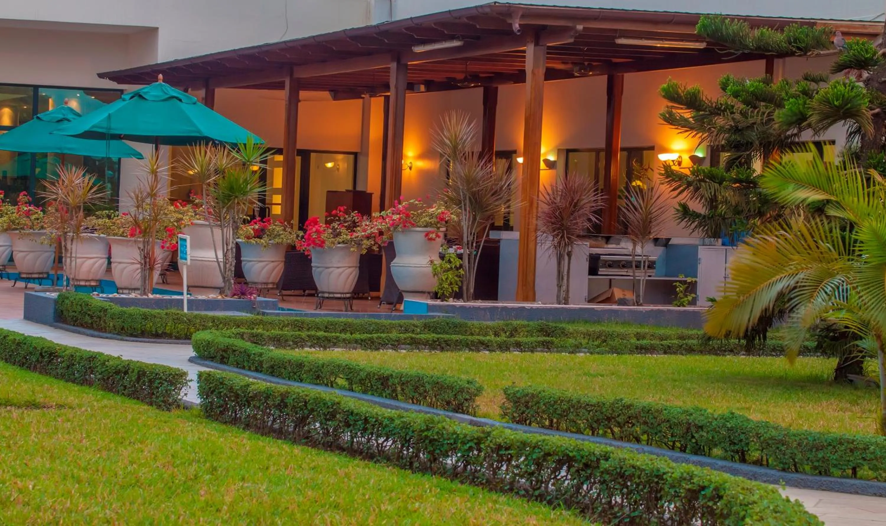 Facade/entrance in Fiesta Royale Hotel