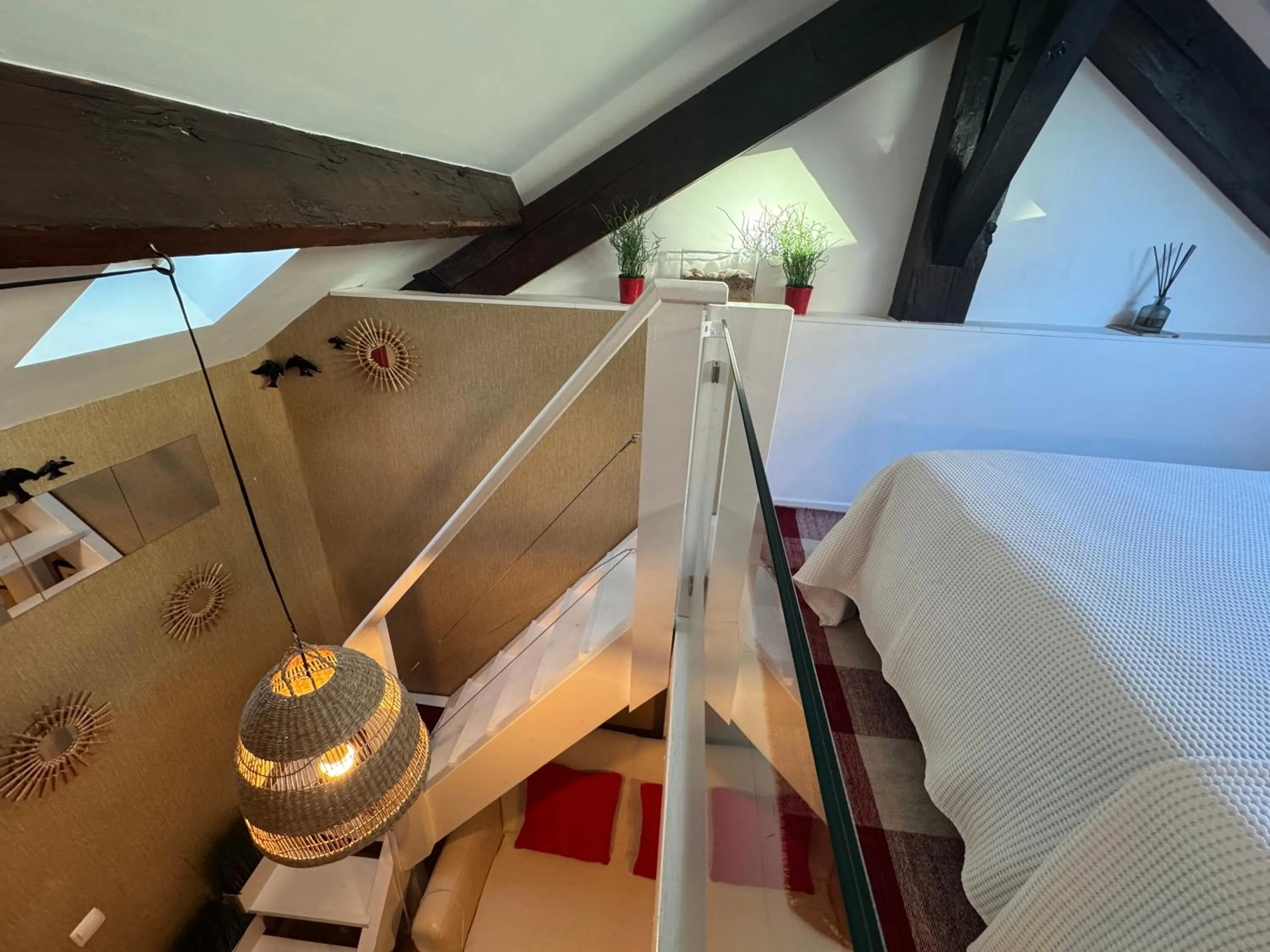 Bedroom, Bed in Studios with Mezzanine Rua da Moeda