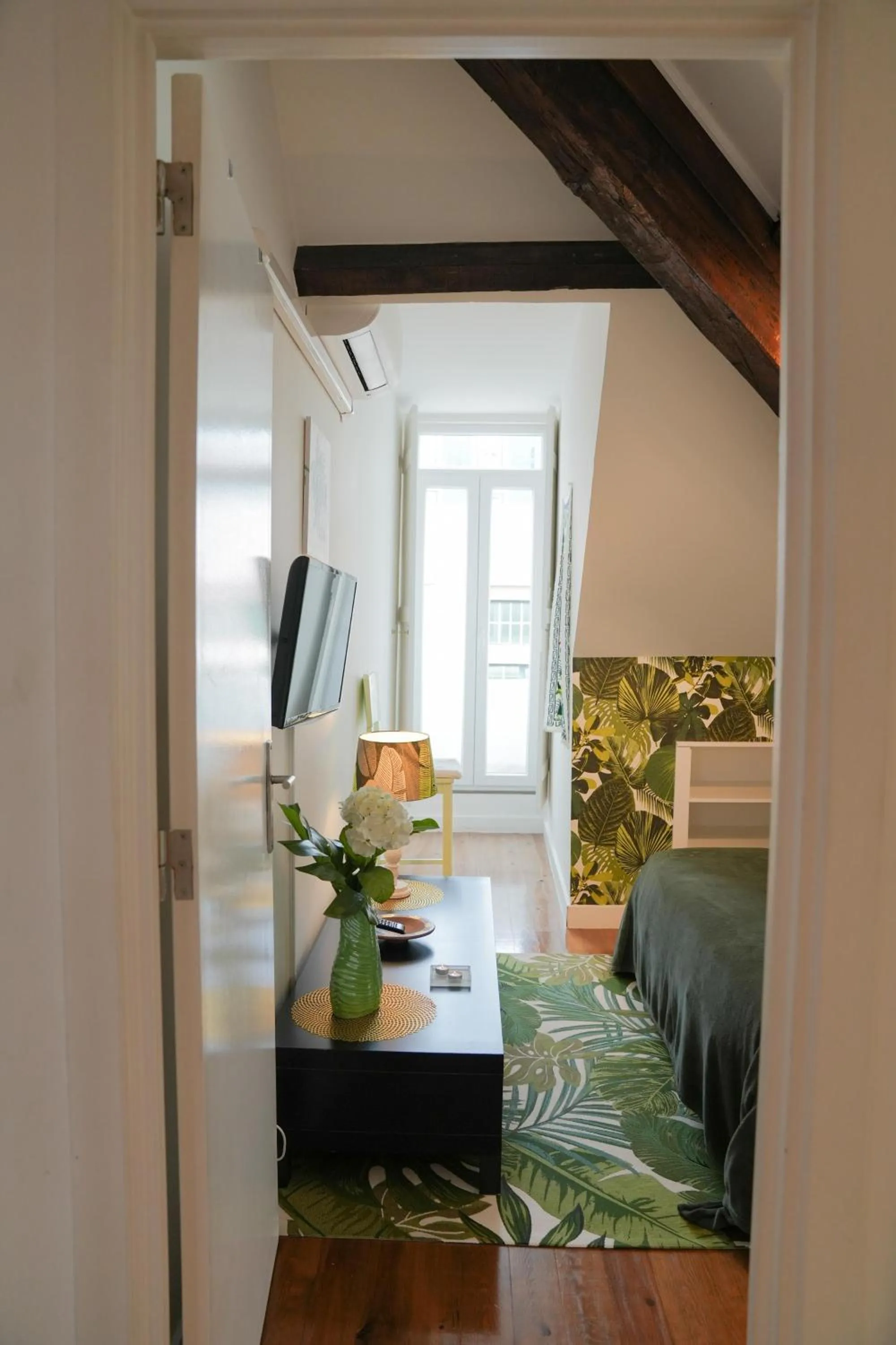 Bedroom in Studios with Mezzanine Rua da Moeda