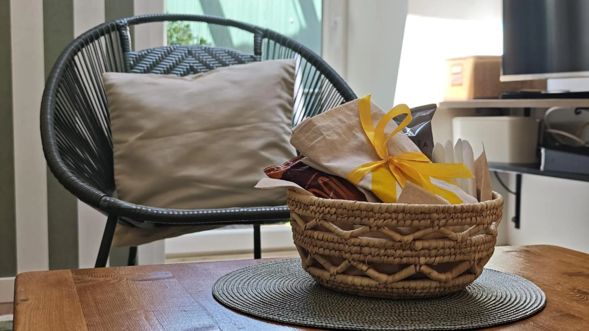 Living room in Studios with Mezzanine Rua da Moeda