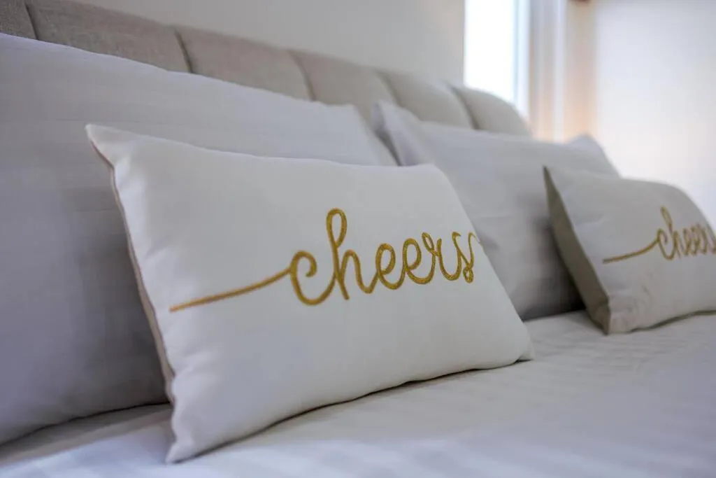 Bed in Private Modern 3 Bedroom Pool Villa! AV1