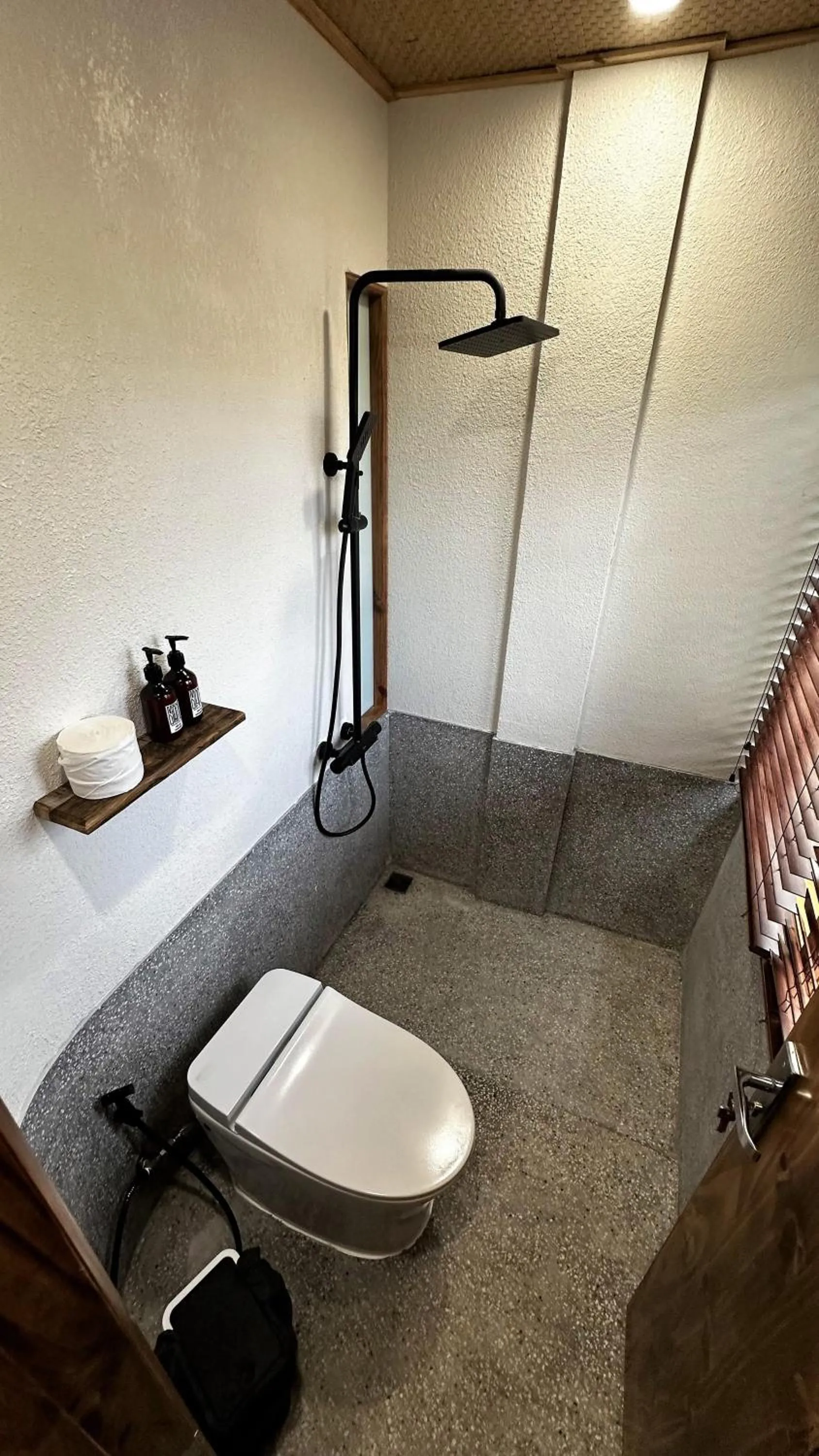 Toilet in MăngDiang Boutique Hotel