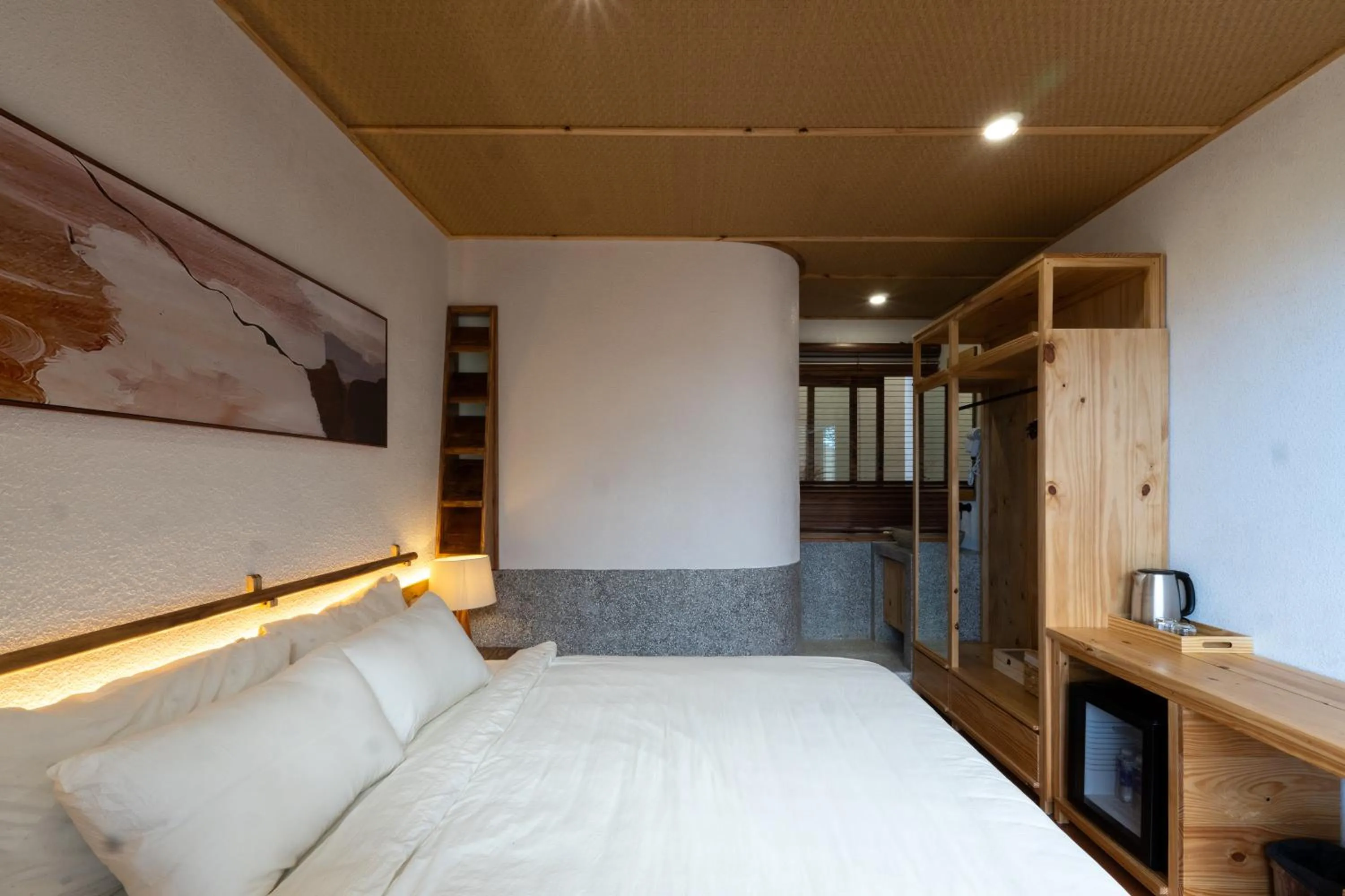 Bed in MăngDiang Boutique Hotel