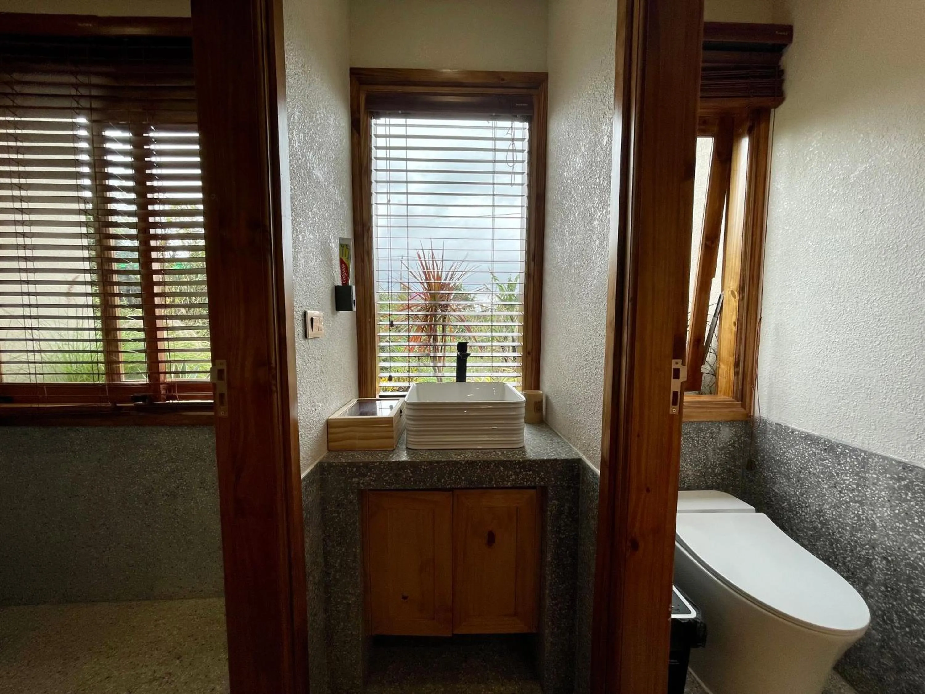Toilet in MăngDiang Boutique Hotel