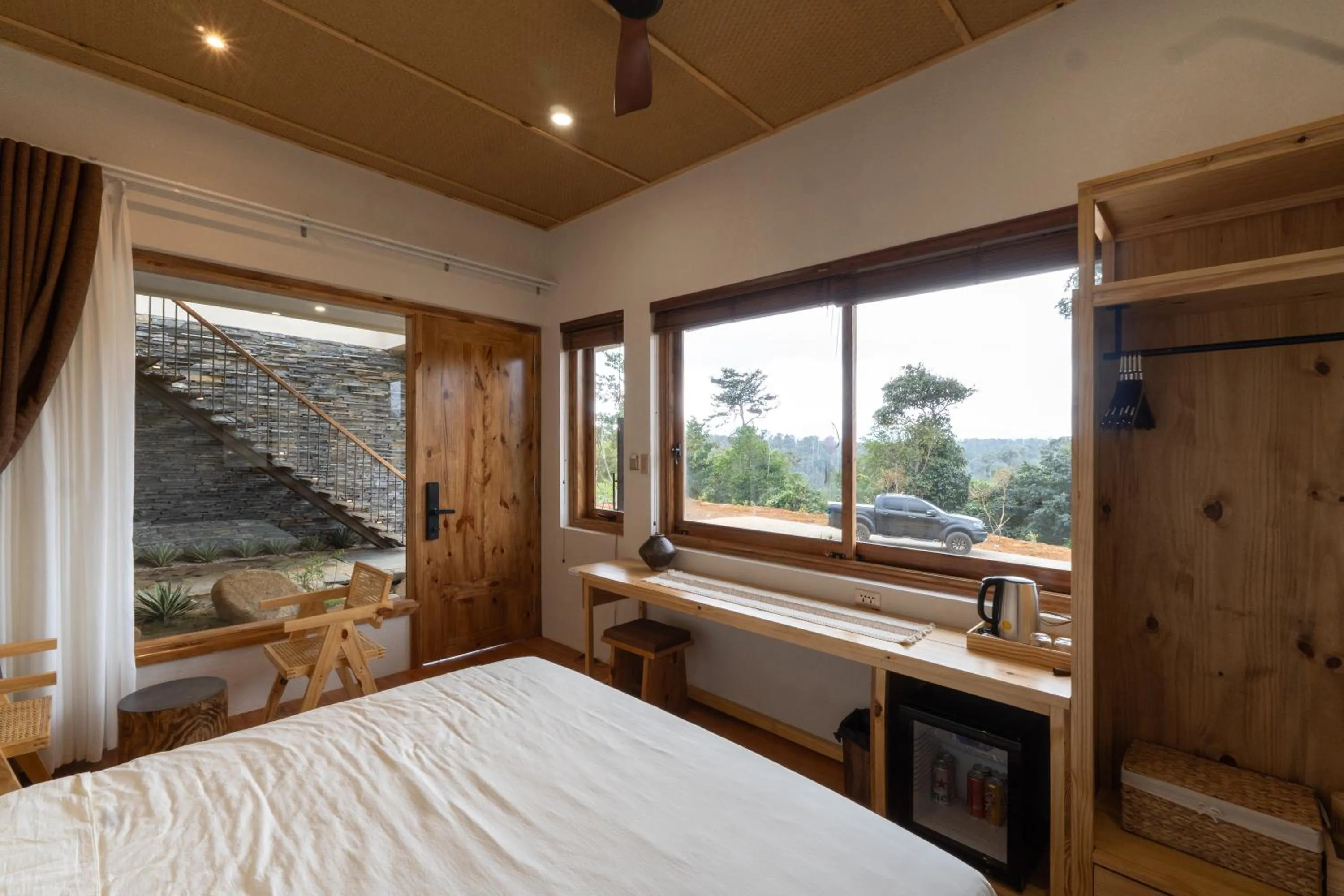 Natural landscape, Bed in MăngDiang Boutique Hotel