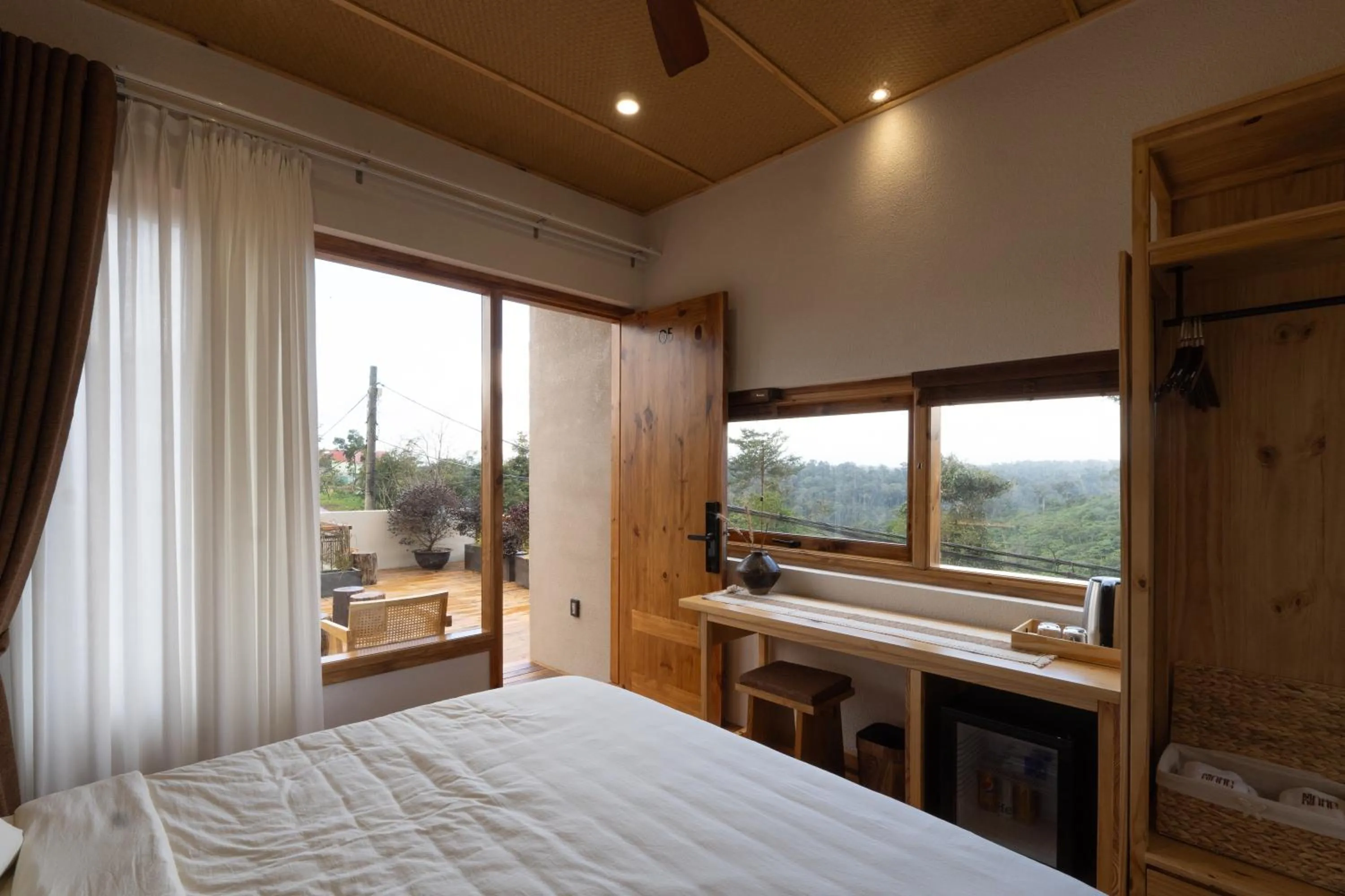 Natural landscape, Bed in MăngDiang Boutique Hotel