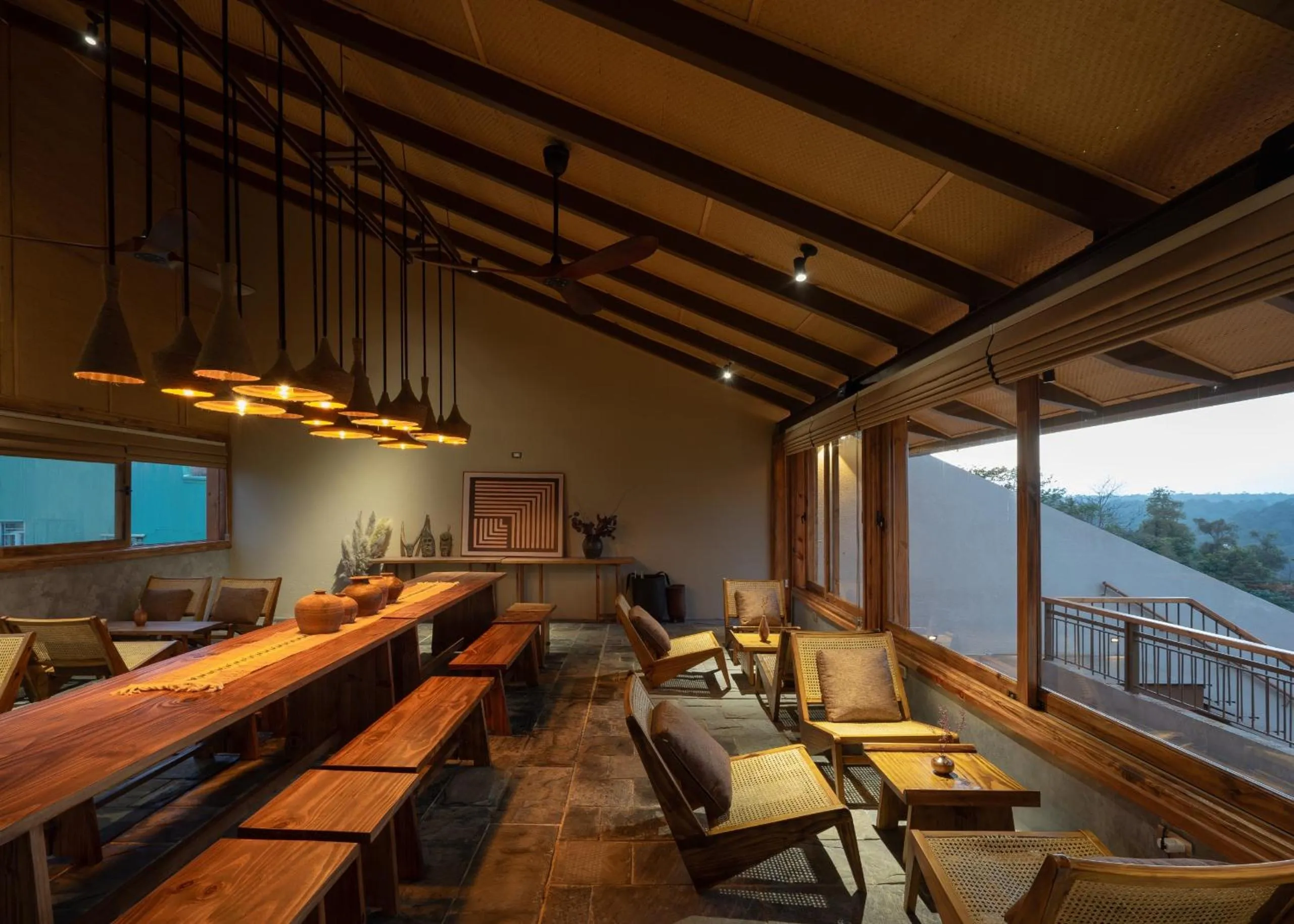 Restaurant/places to eat in MăngDiang Boutique Hotel
