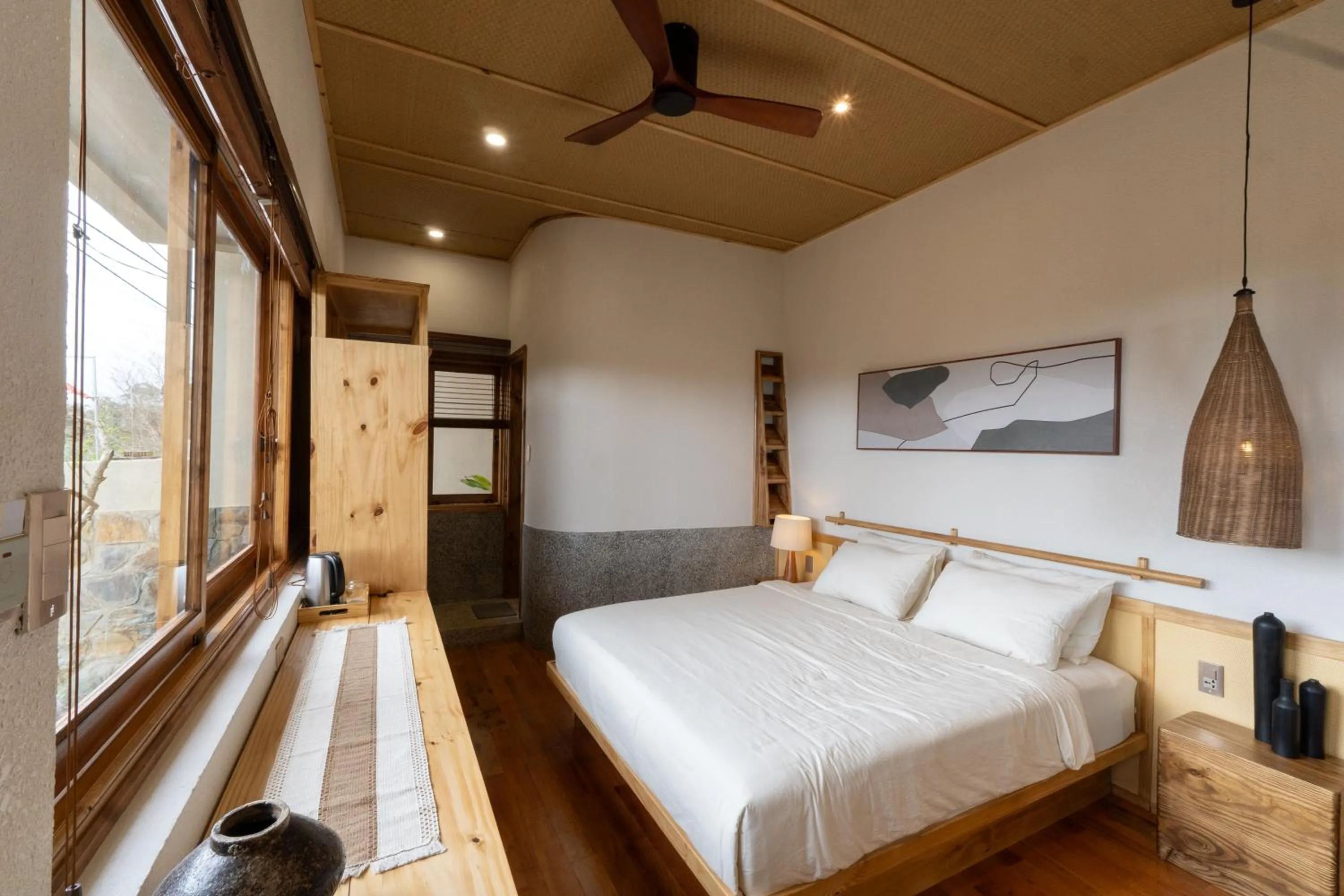 Bed in MăngDiang Boutique Hotel