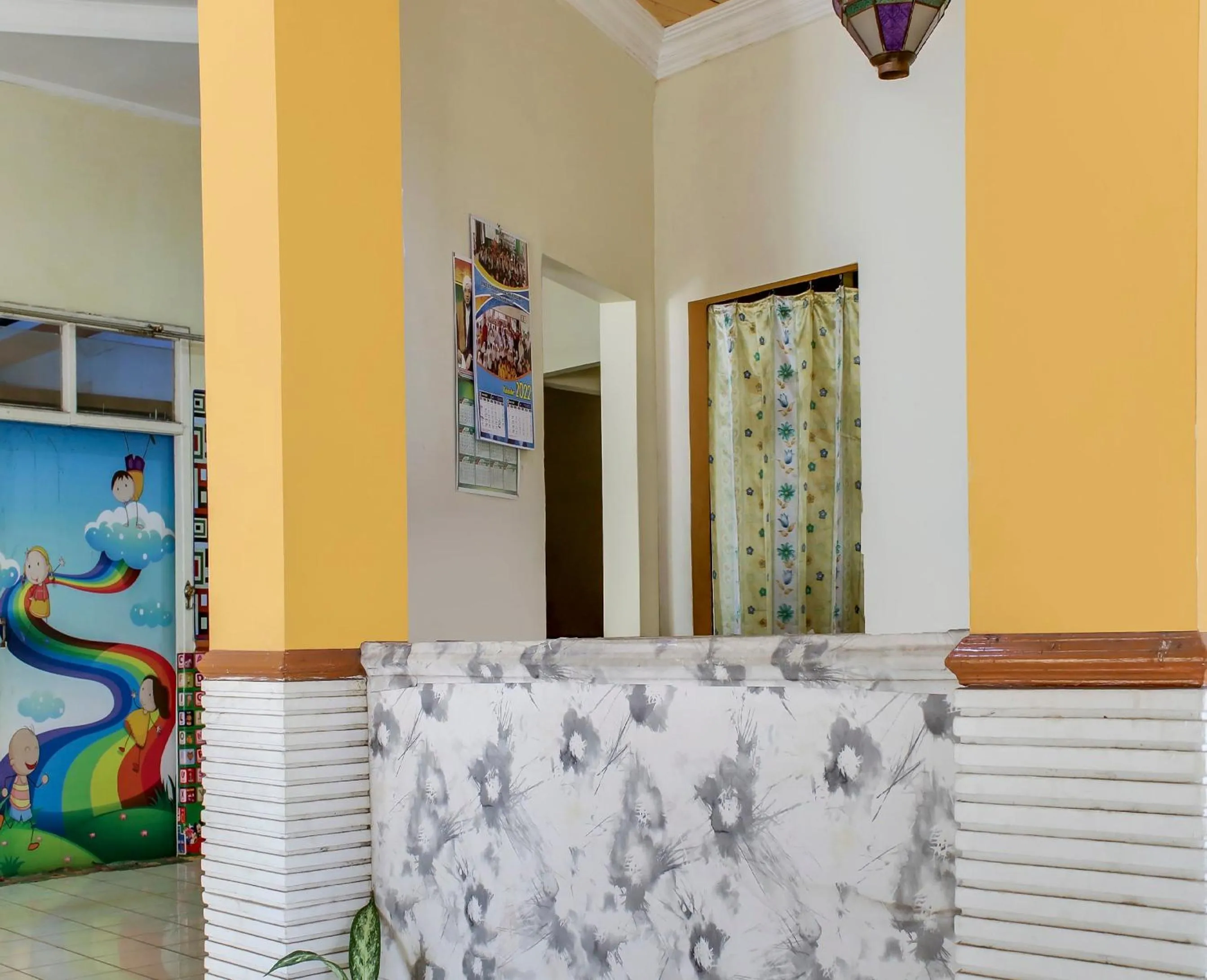 Lobby or reception in Hotel O Wisma Flamboyan NearTaman Makam Pahlawan