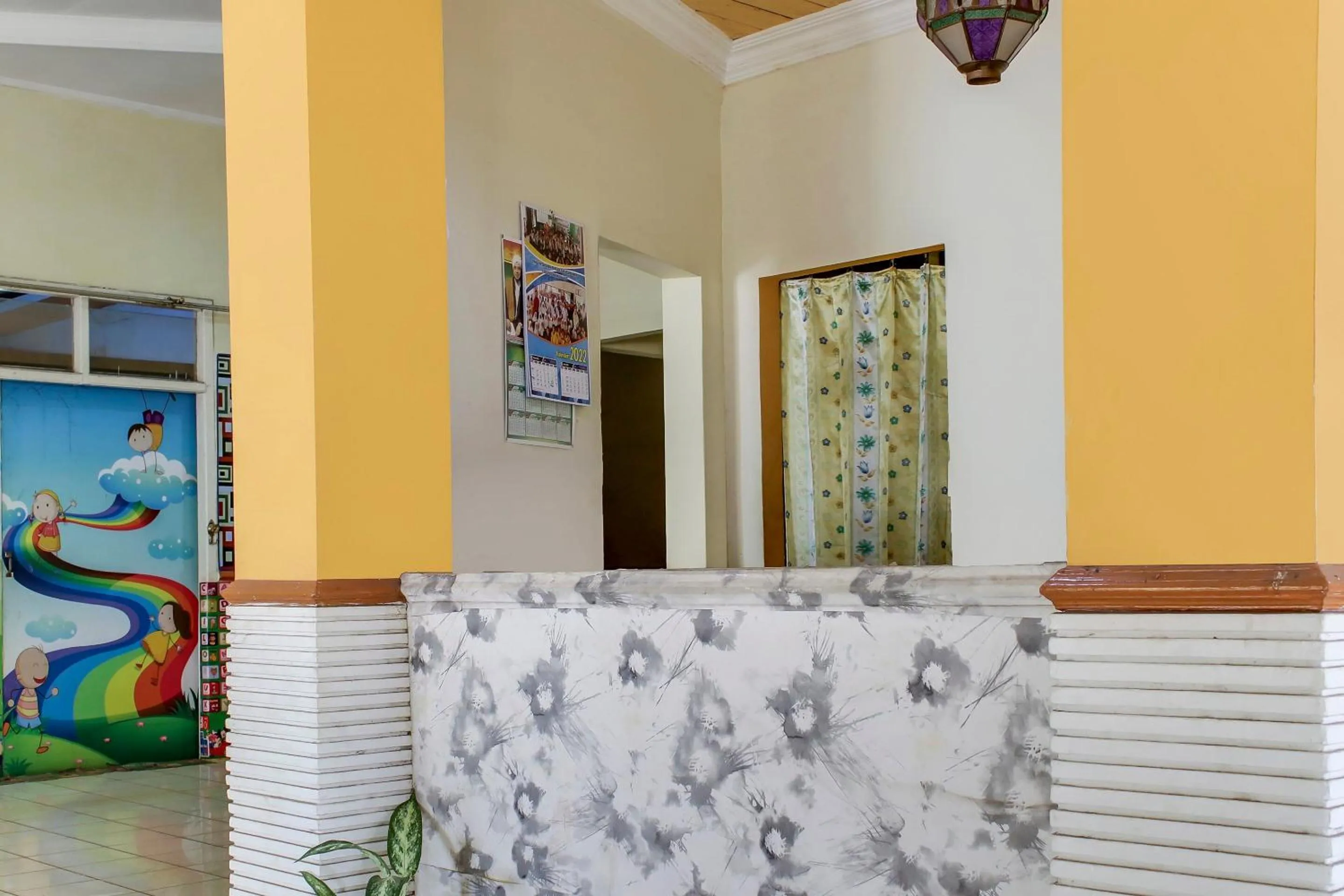 Lobby or reception in Hotel O Wisma Flamboyan NearTaman Makam Pahlawan