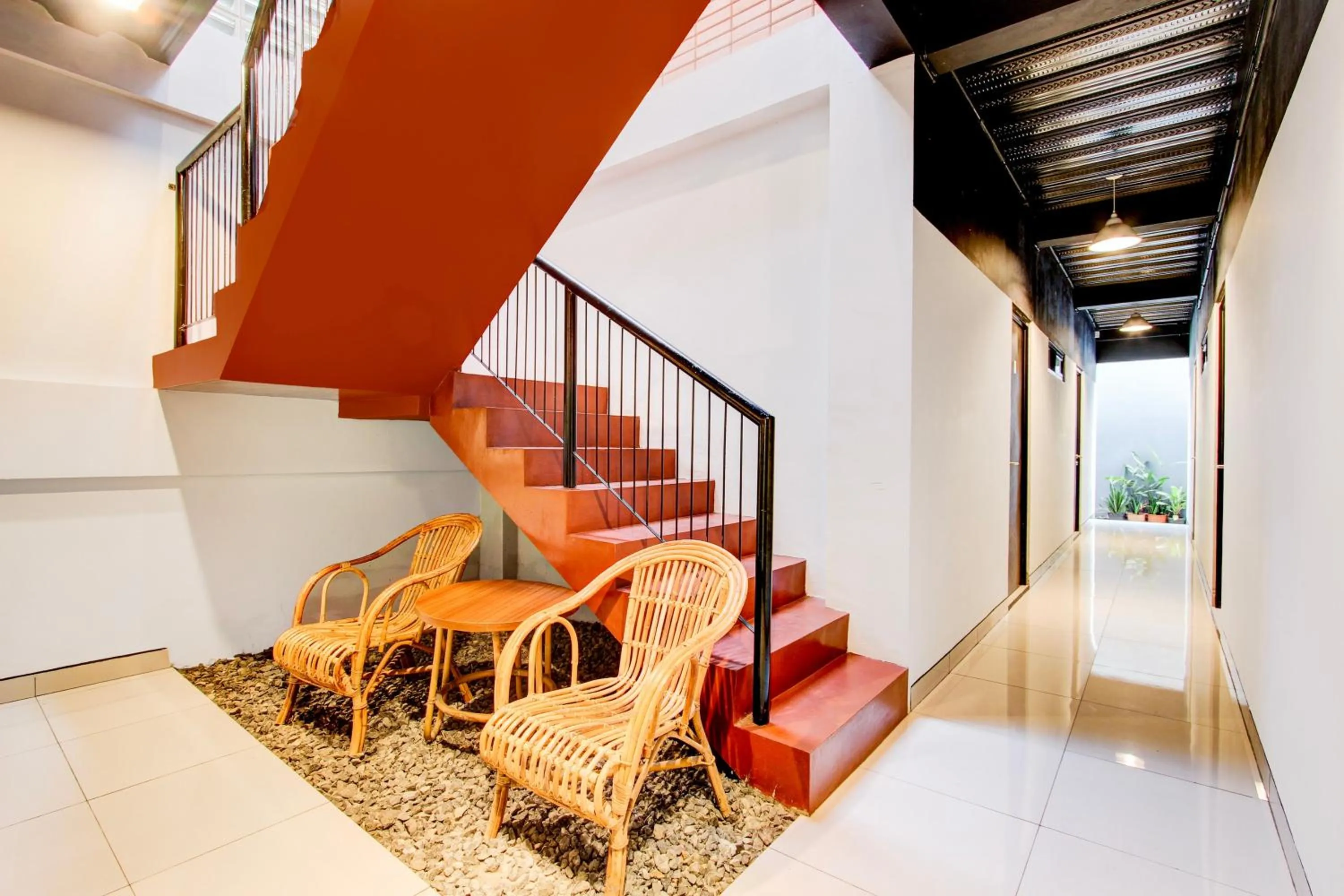 Lobby or reception in Hotel O Rubina Syariah Hotel