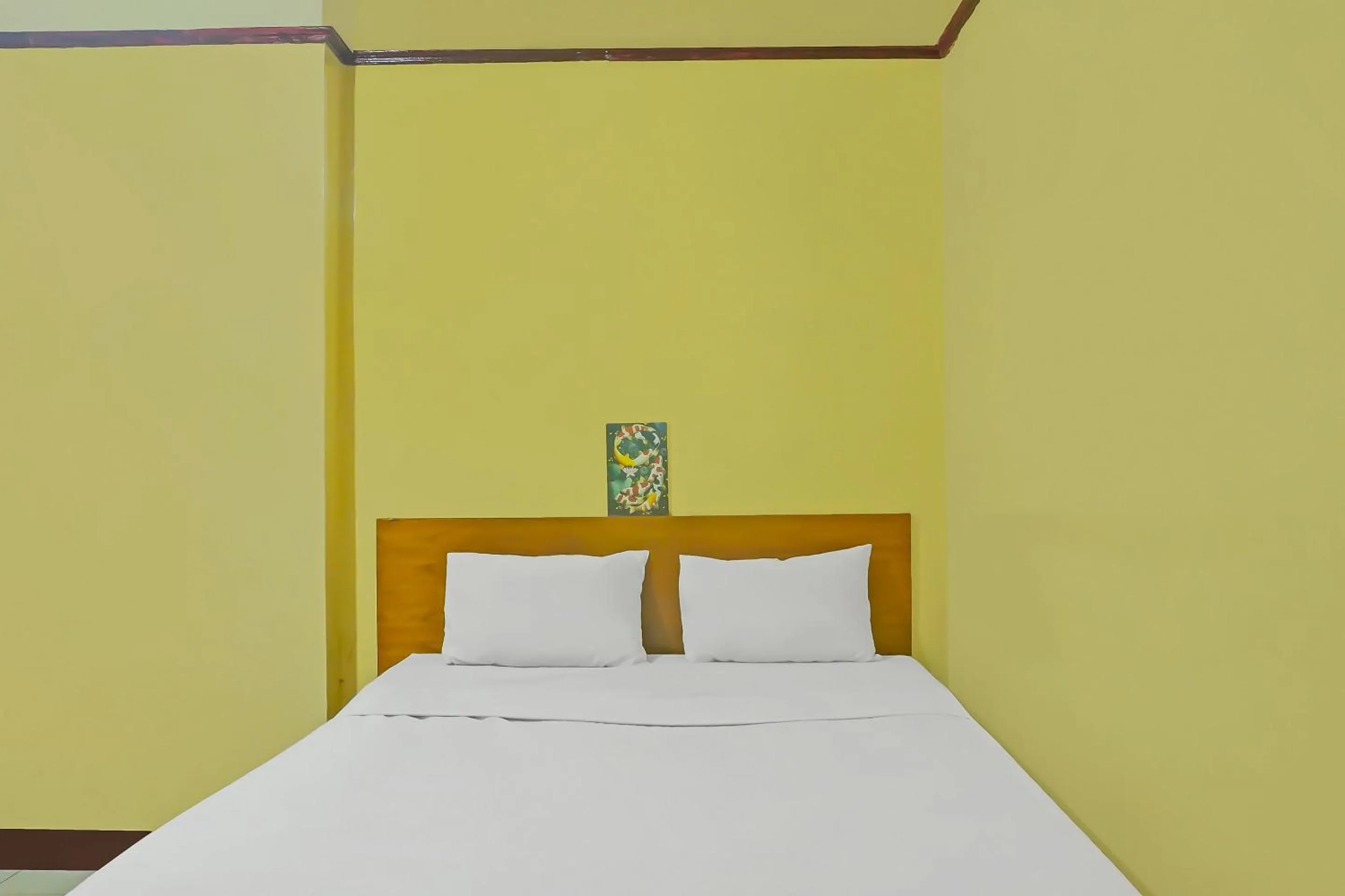 Bedroom, Bed in Hotel O Penginapan Laras PaminggirNearPesona Alam Seafood Pink Mira