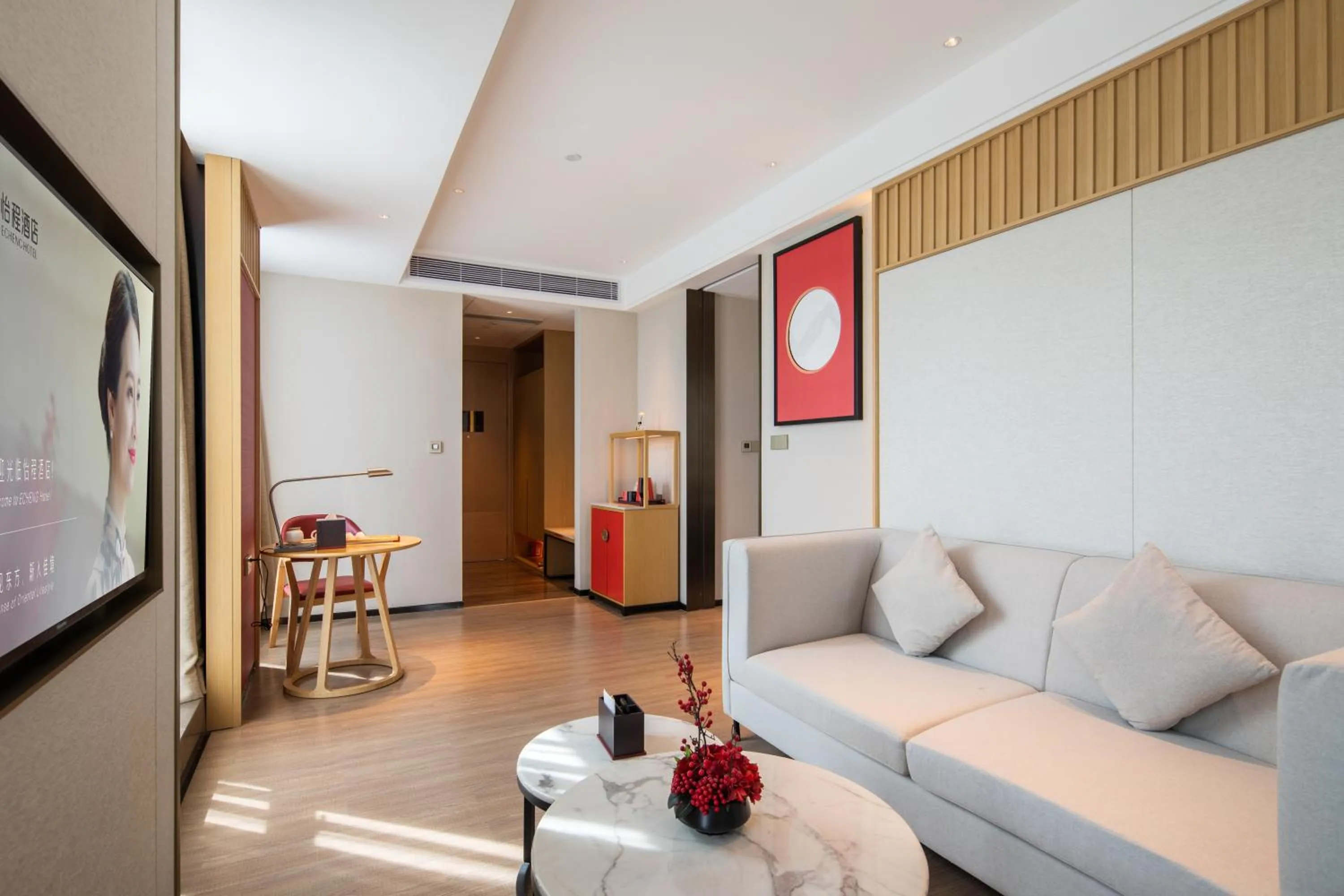 Bed in Echeng Hotel - Huawei Base Store in Shenzhen