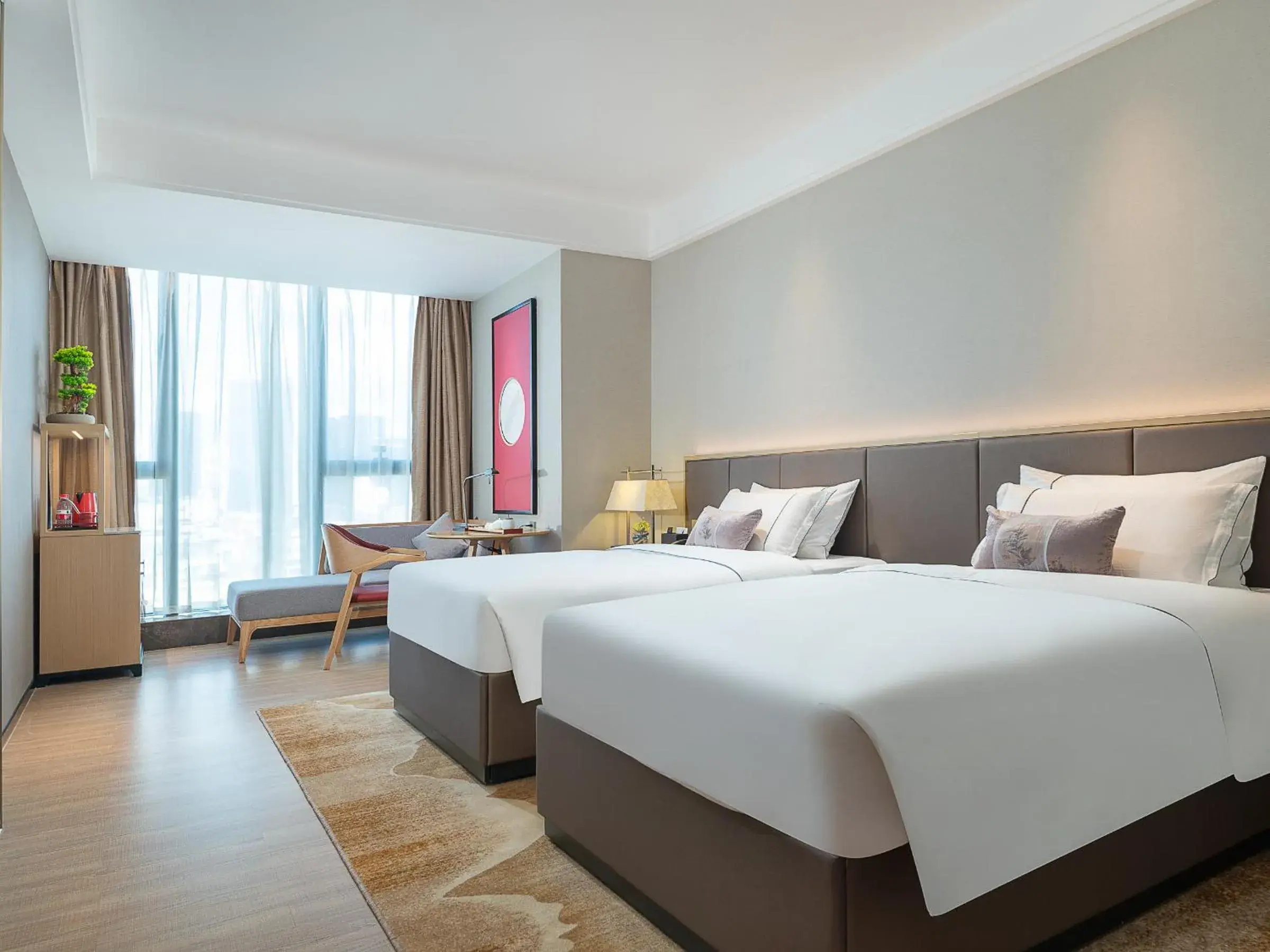 Deluxe Twin Room in Echeng Hotel - Huawei Base Store in Shenzhen Deluxe Twin Room in Echeng Hotel - Huawei Base Store in Shenzhen