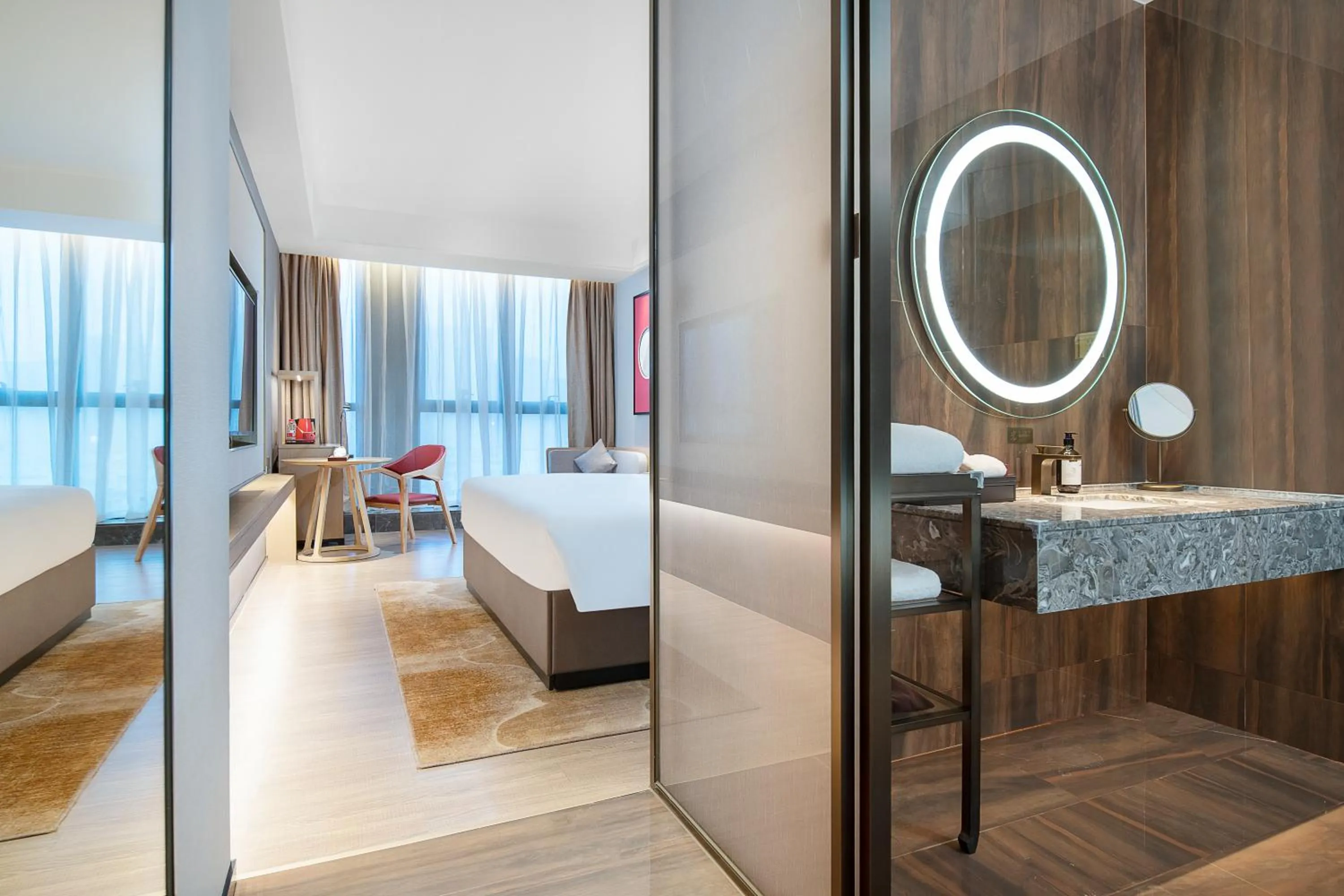 Bed in Echeng Hotel - Huawei Base Store in Shenzhen