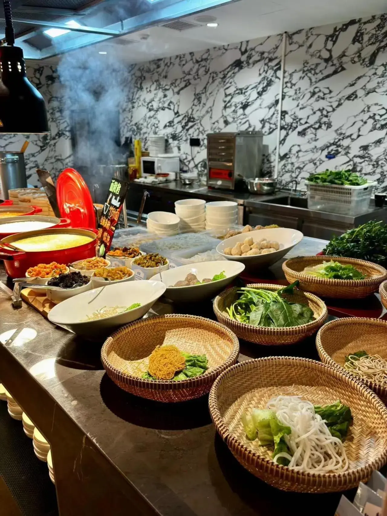 Breakfast in Hampton by Hilton Guangzhou Renhe Baiyun Airport-Free Shuttle Bus During The Canton Fair Breakfast in Hampton by Hilton Guangzhou Renhe Baiyun Airport-Free Shuttle Bus During The Canton Fair