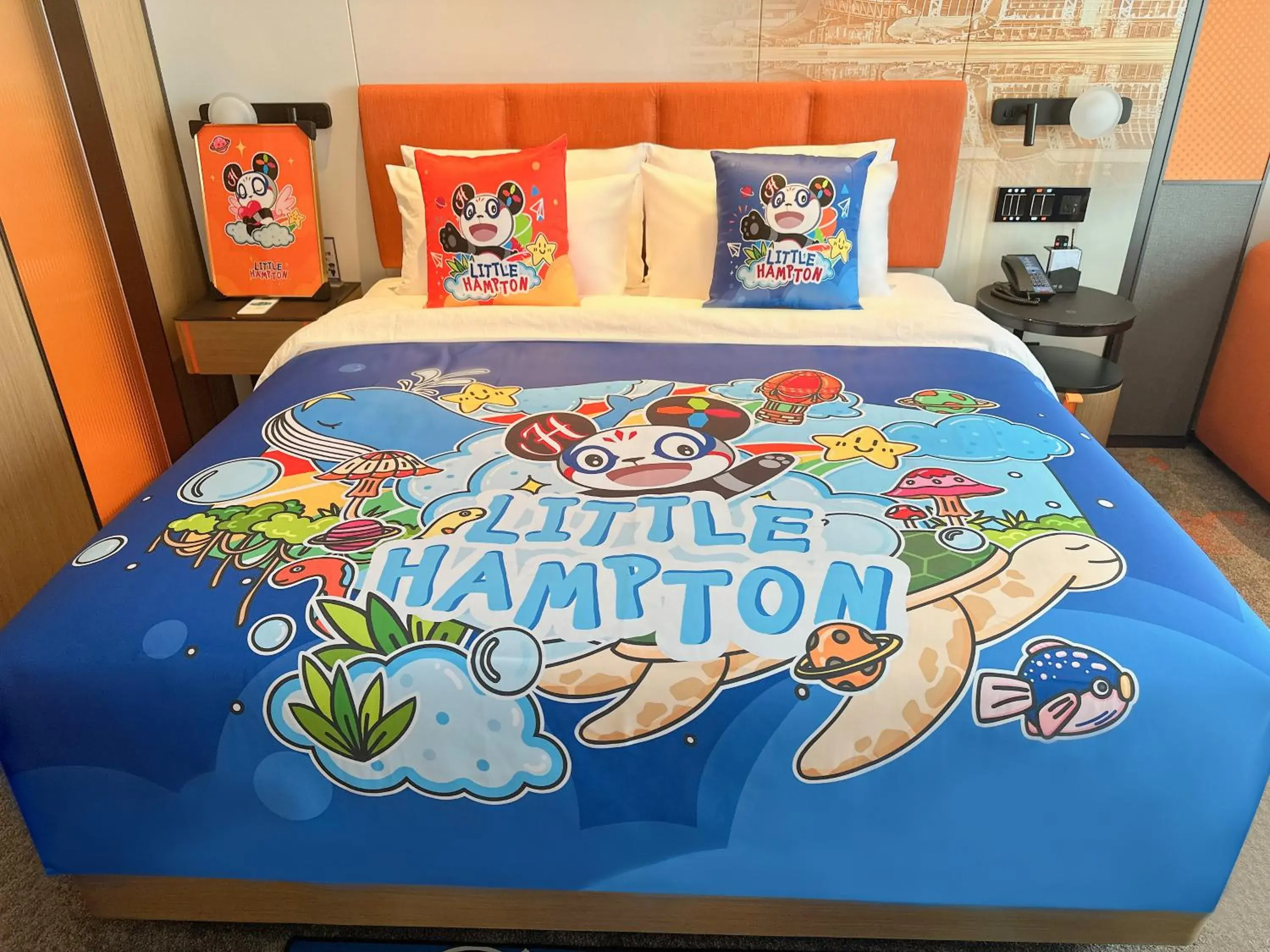 Bed in Hampton by Hilton Guangzhou Renhe Baiyun Airport-Free Shuttle Bus During The Canton Fair Bed in Hampton by Hilton Guangzhou Renhe Baiyun Airport-Free Shuttle Bus During The Canton Fair