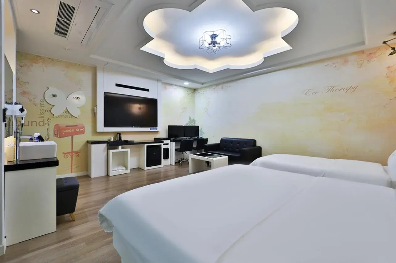 Deluxe Twin Room in G&G Hotel Deluxe Twin Room in G&G Hotel