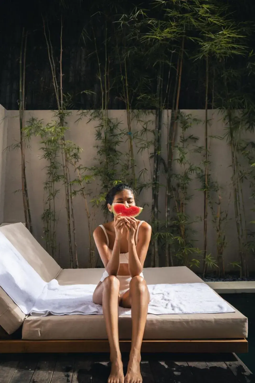 Pool view in VOX Villas Canggu Pool view in VOX Villas Canggu