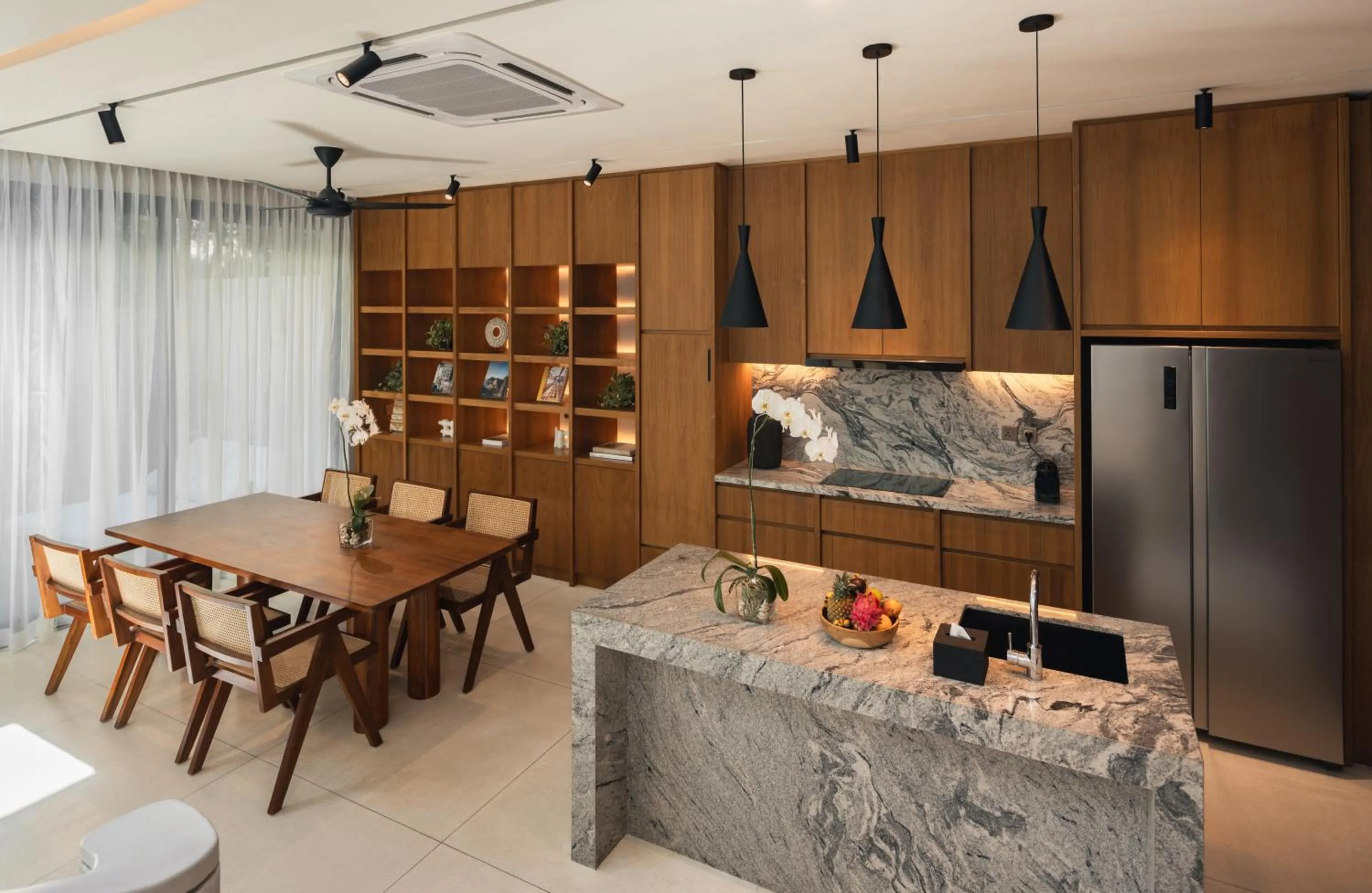 kitchen in VOX Villas Canggu