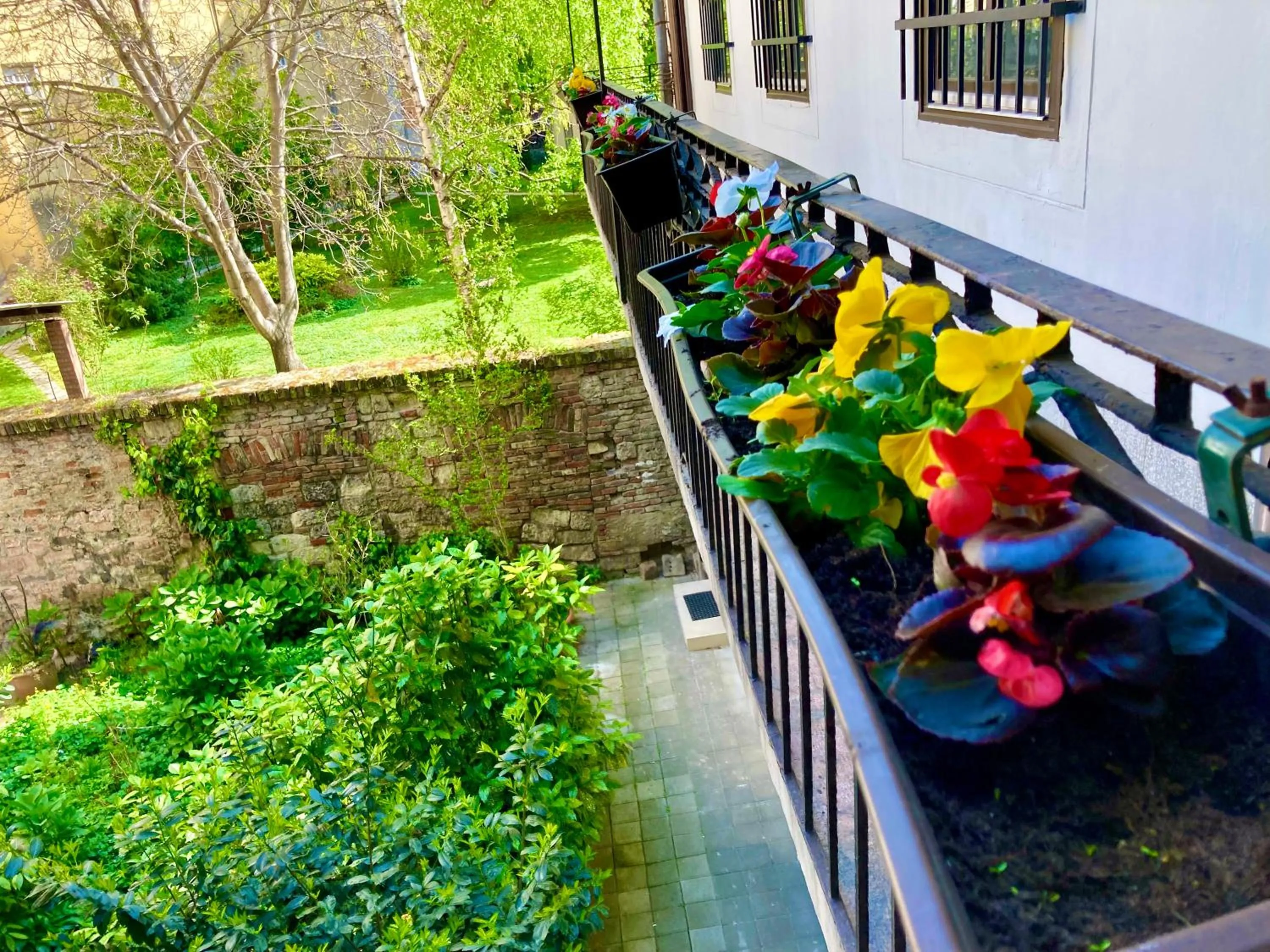 Property building in Amber Gardenview Studios Downtown