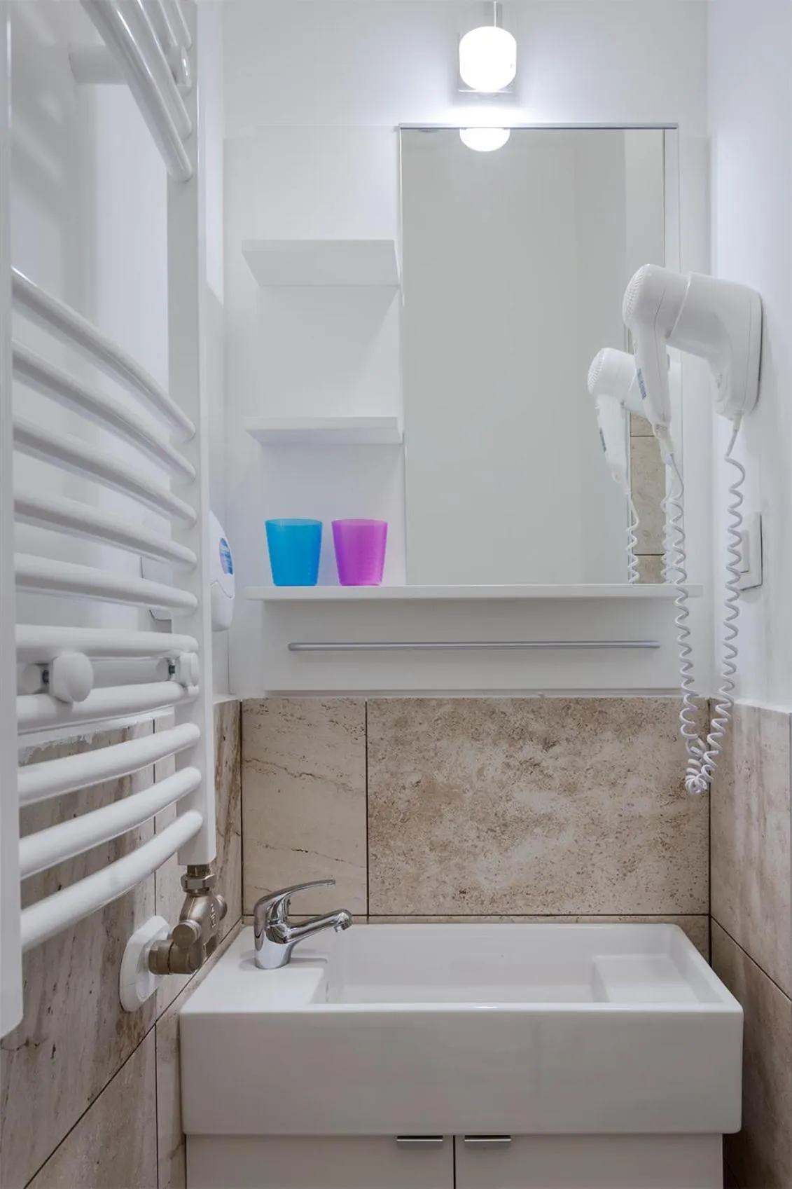 Bathroom in Amber Gardenview Studios Downtown