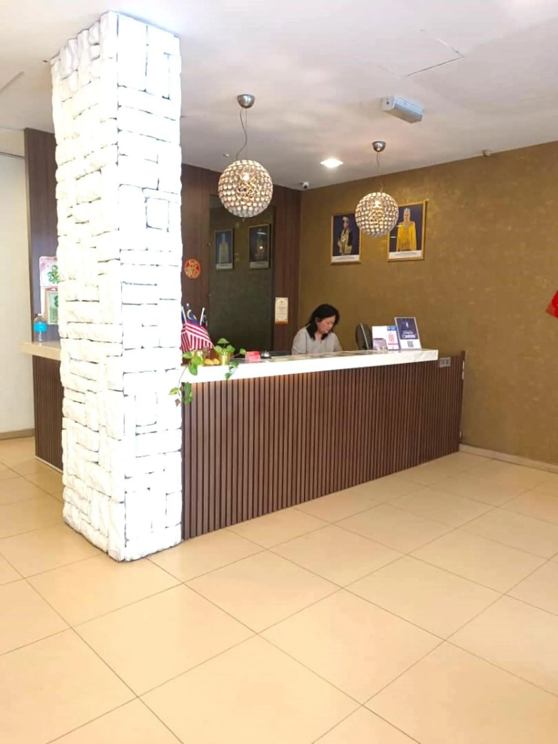 Lobby or reception in MRC Hotel Melaka Raya