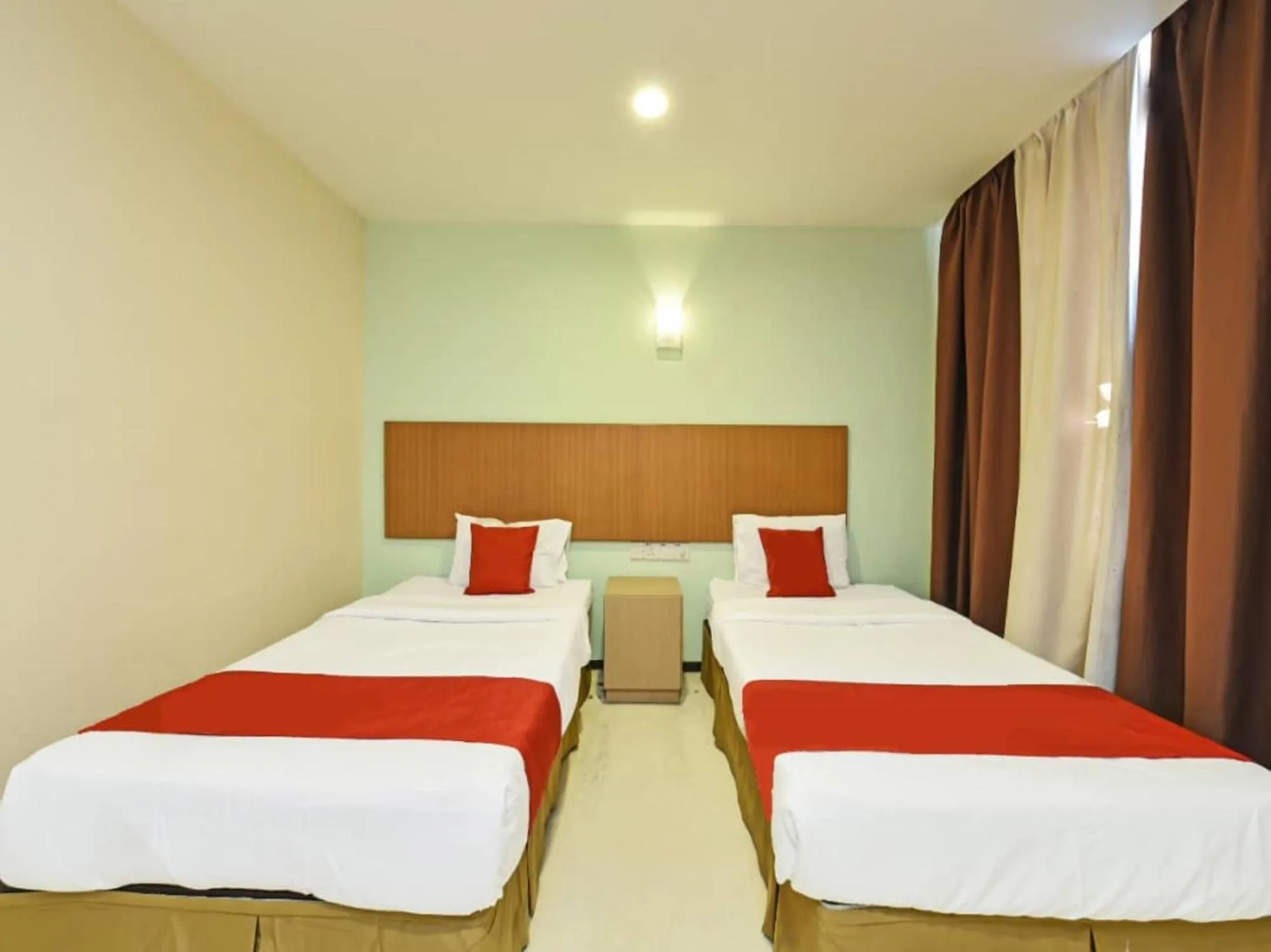 Bed in MRC Hotel Melaka Raya