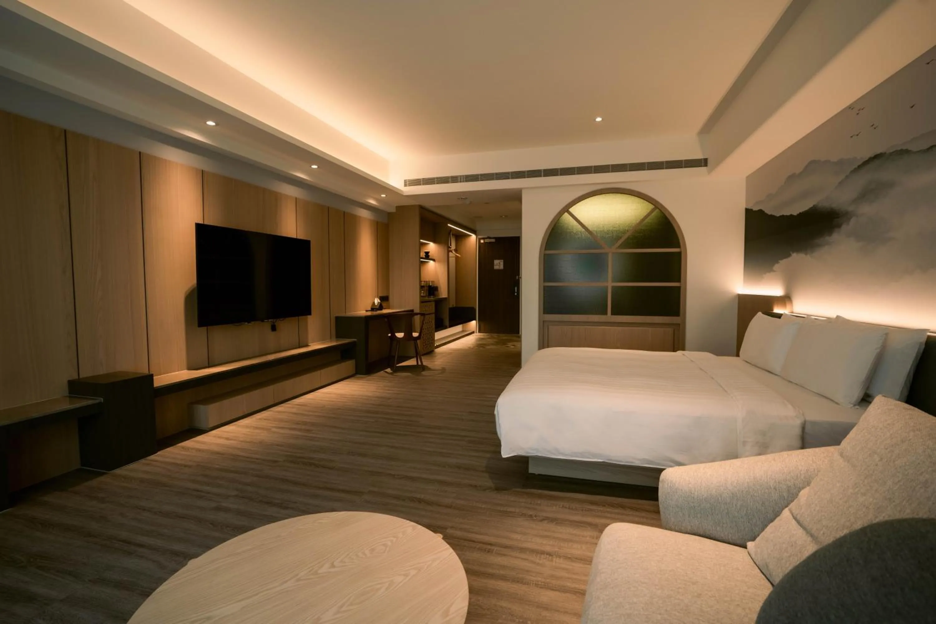 Photo of the whole room, Bed in XIUXI Anping Hotel