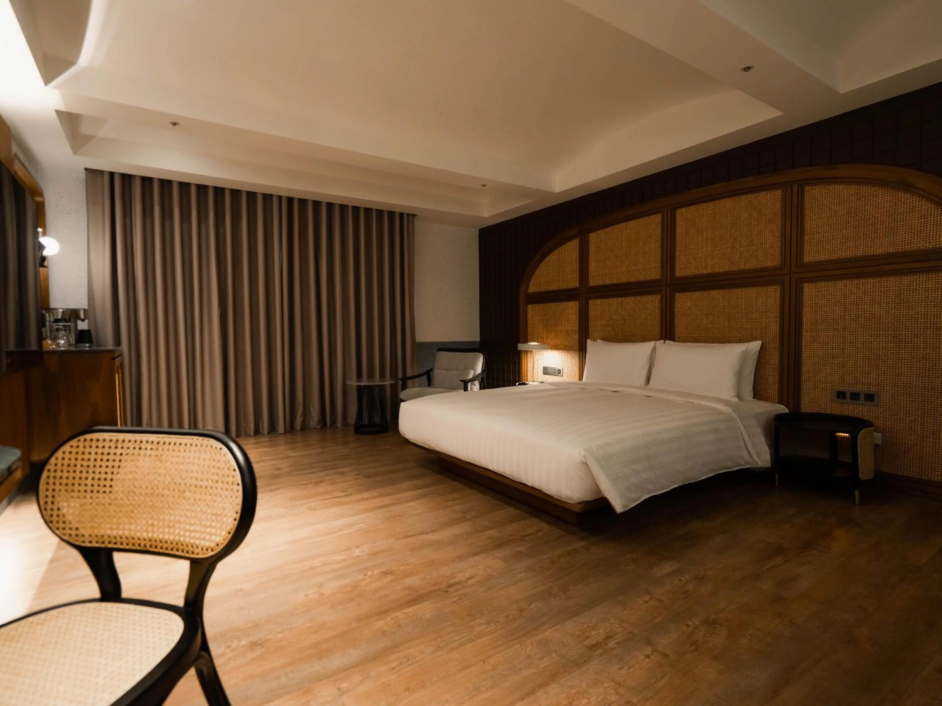 Photo of the whole room, Bed in XIUXI Anping Hotel
