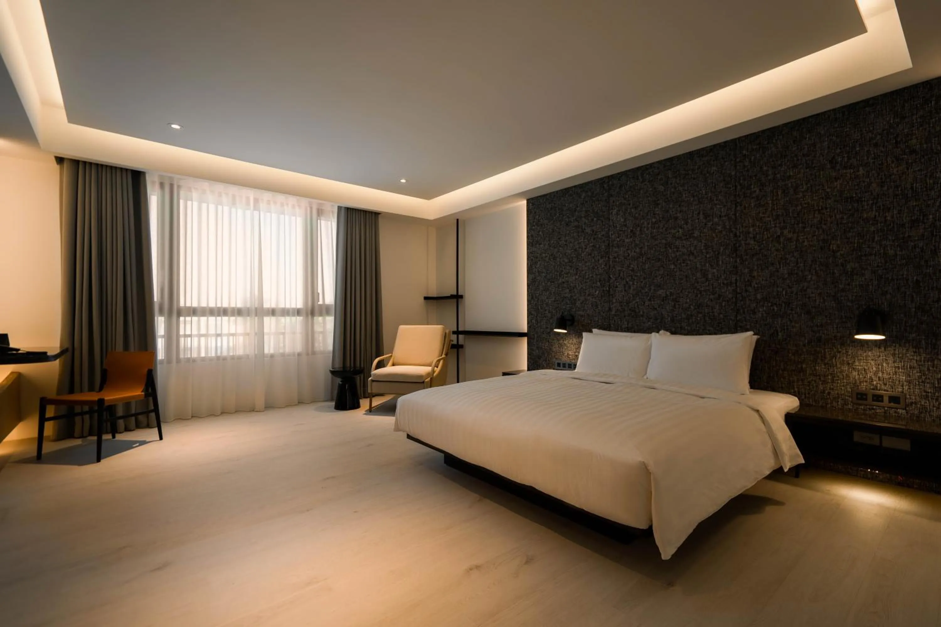 Living room, Bed in XIUXI Anping Hotel