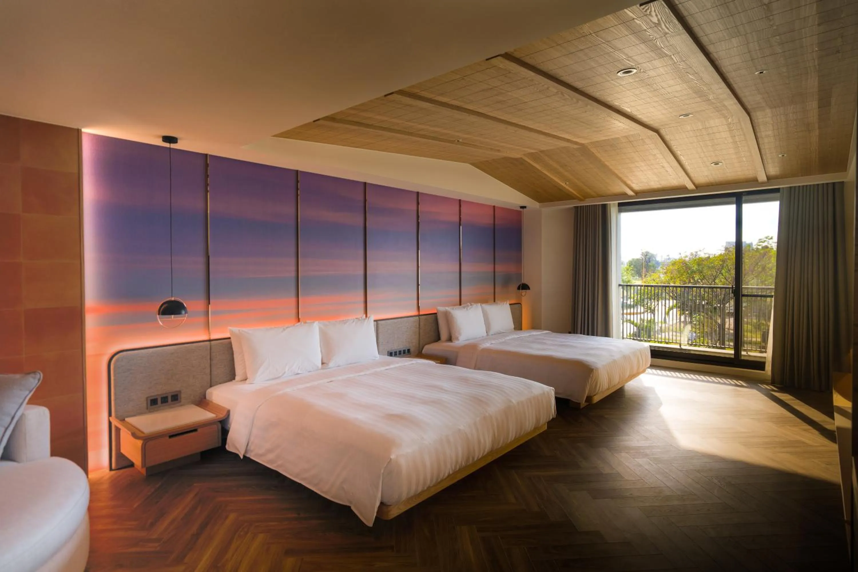 Bed in XIUXI Anping Hotel