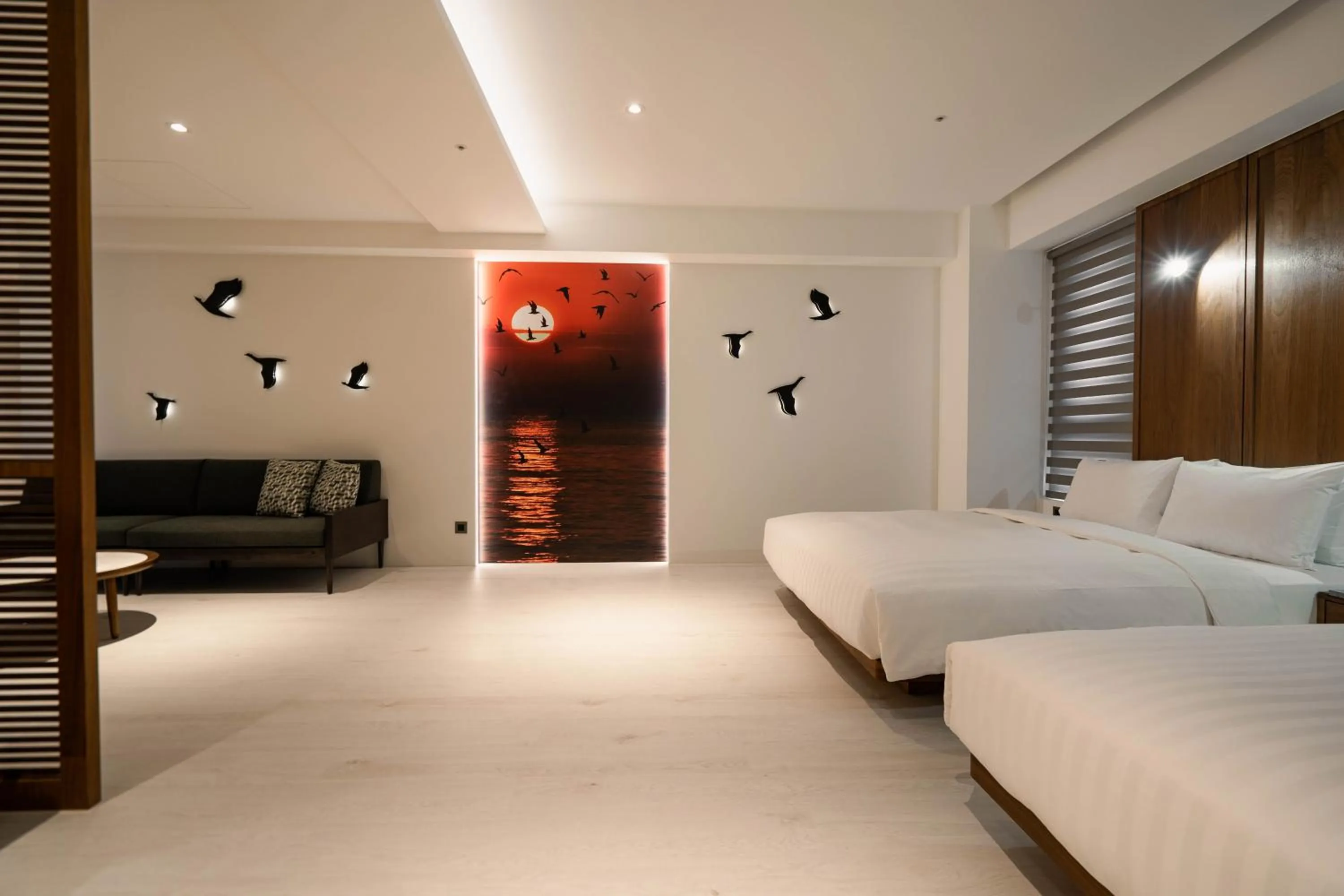 Photo of the whole room, Bed in XIUXI Anping Hotel