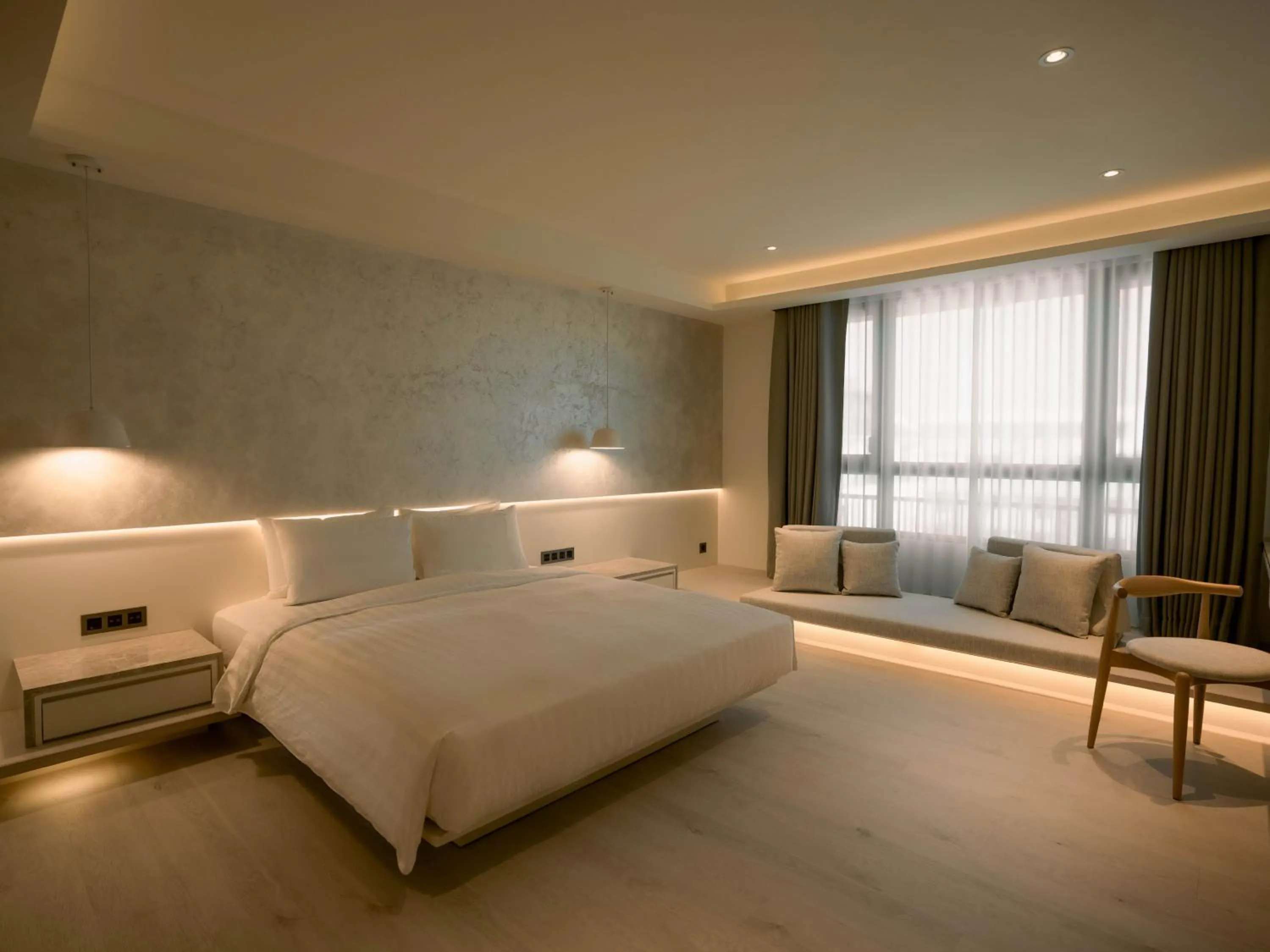 Photo of the whole room, Bed in XIUXI Anping Hotel