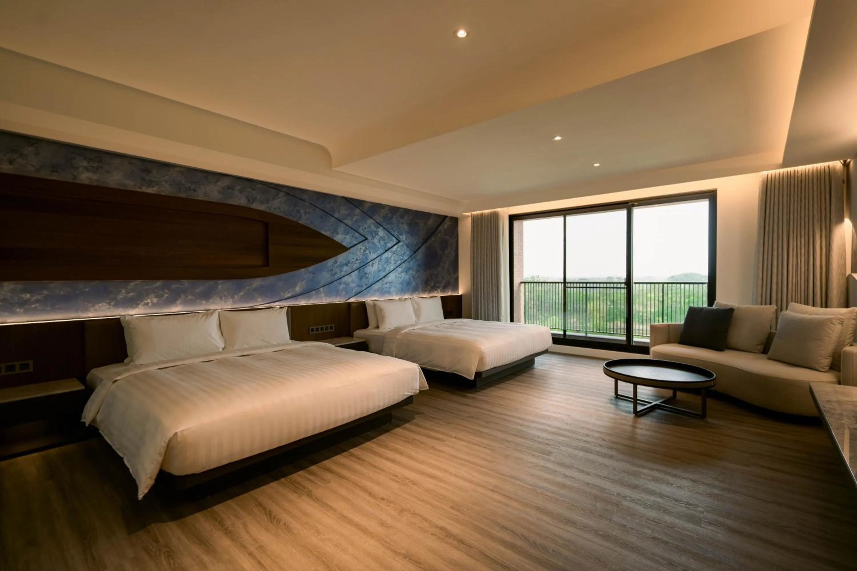 Photo of the whole room, Bed in XIUXI Anping Hotel