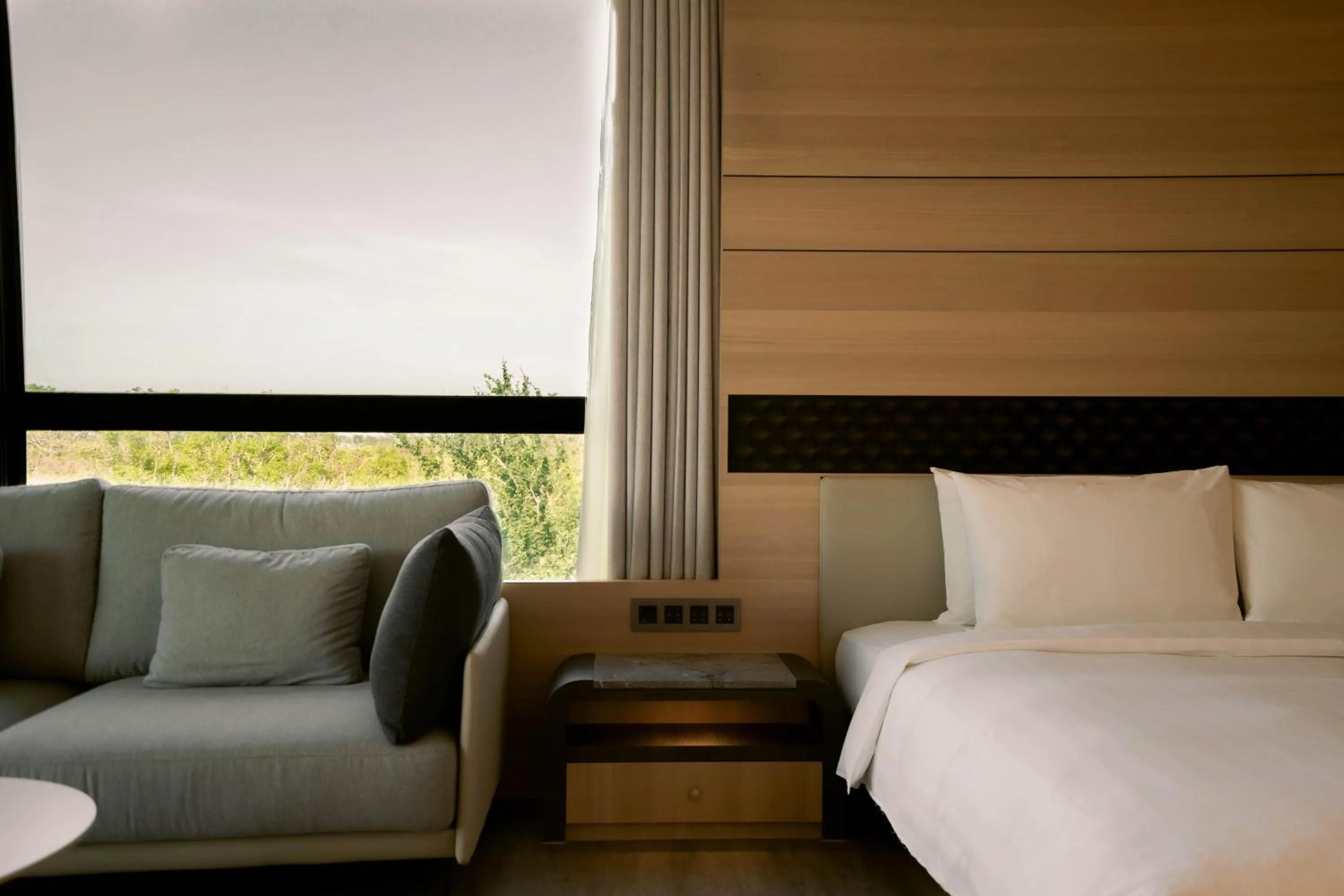 Seating area, Bed in XIUXI Anping Hotel