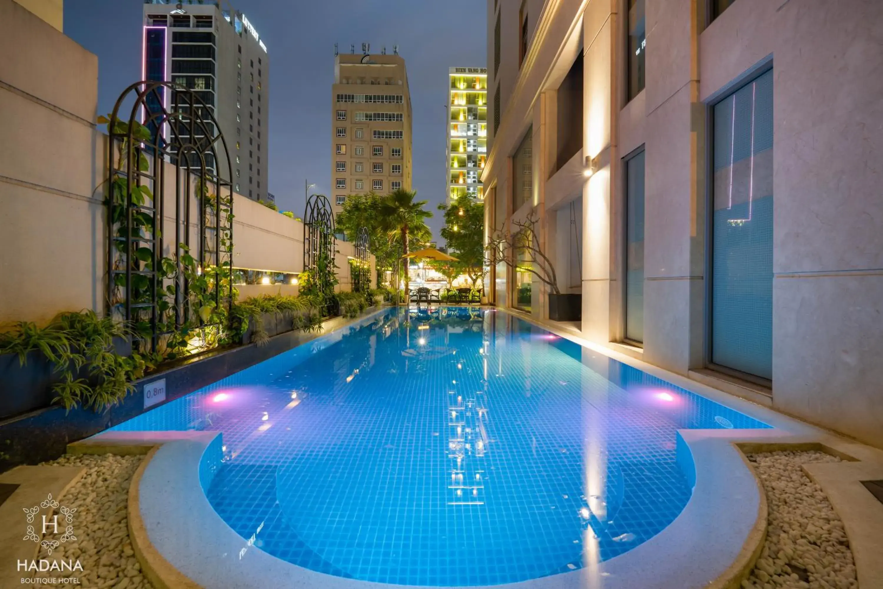 Property building in Hadana Boutique Hotel Danang Property building in Hadana Boutique Hotel Danang