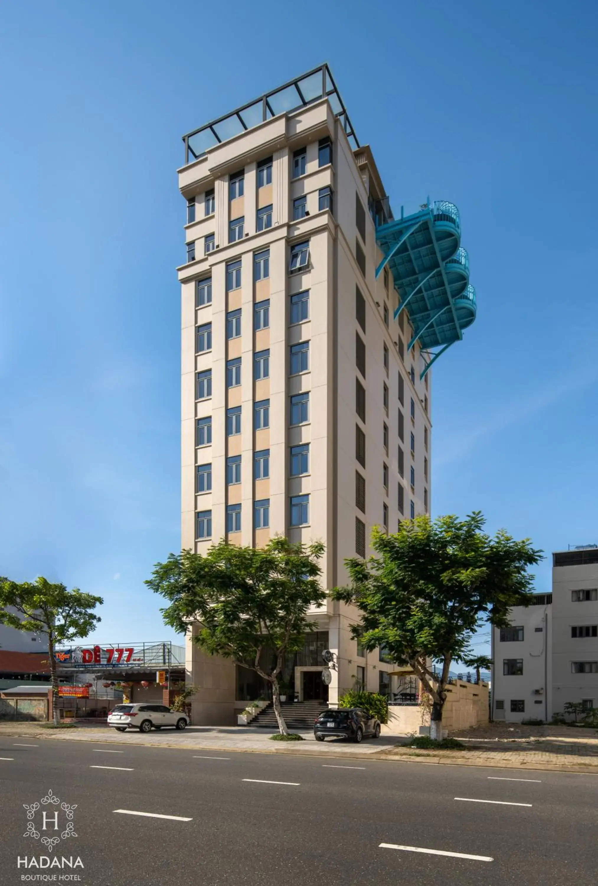Property building in Hadana Boutique Hotel Danang Property building in Hadana Boutique Hotel Danang