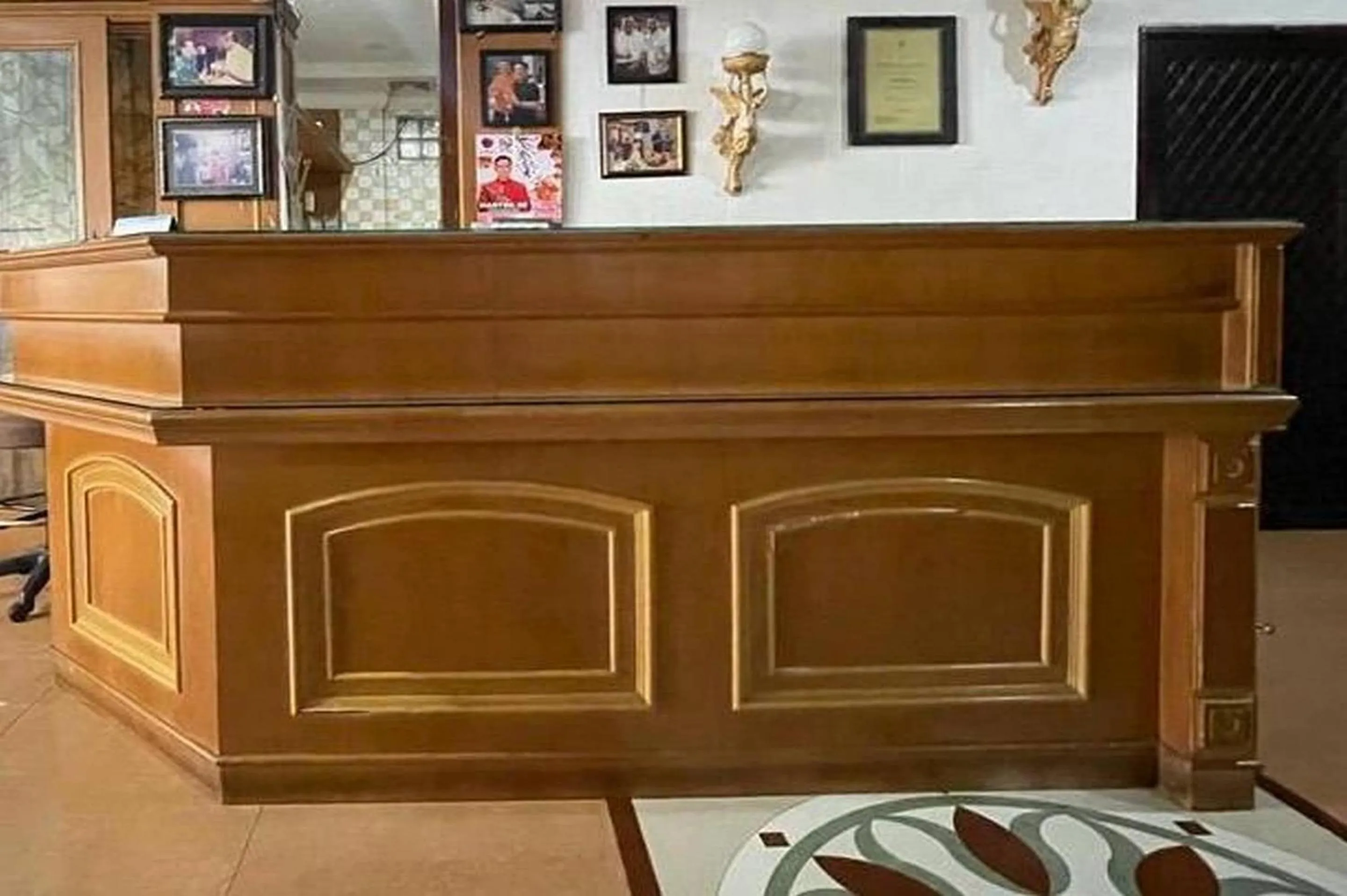 Lobby or reception in Hotel O Homestay Pakmuklis Syariah 2 Near Taman Mini Lhokseumawe