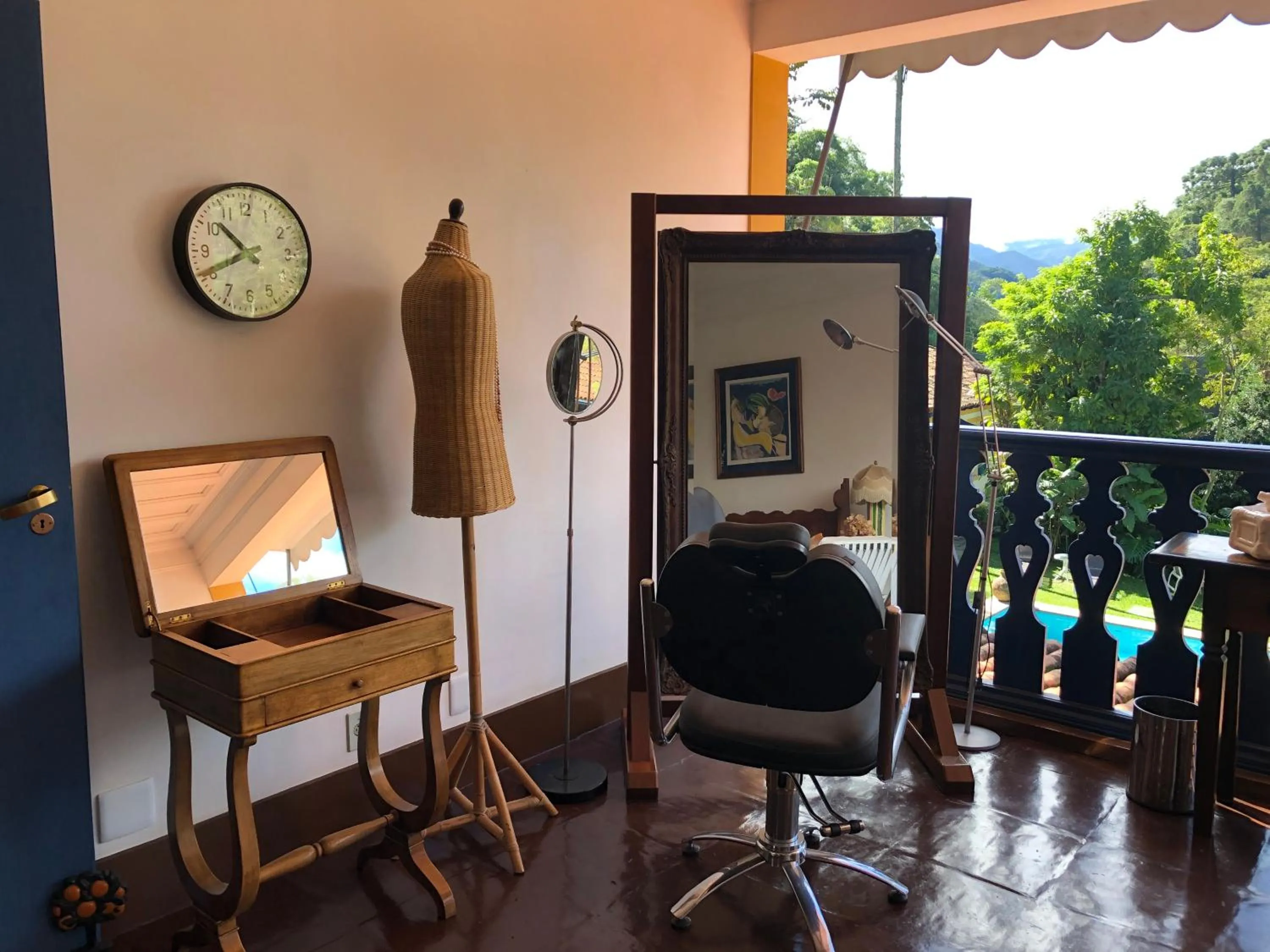 Balcony/Terrace in Pousada Vila Brasil