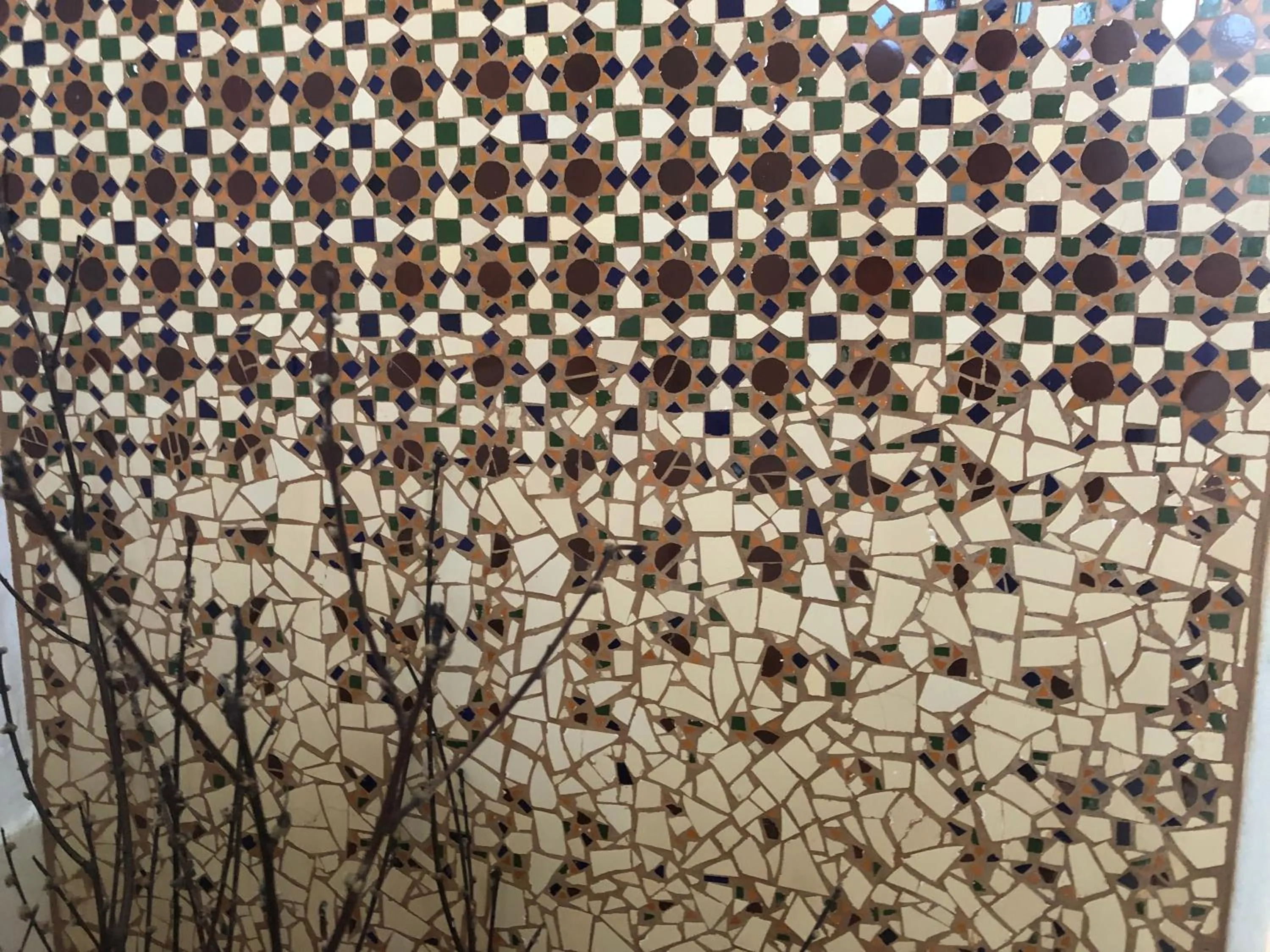 Decorative detail in Pousada Vila Brasil