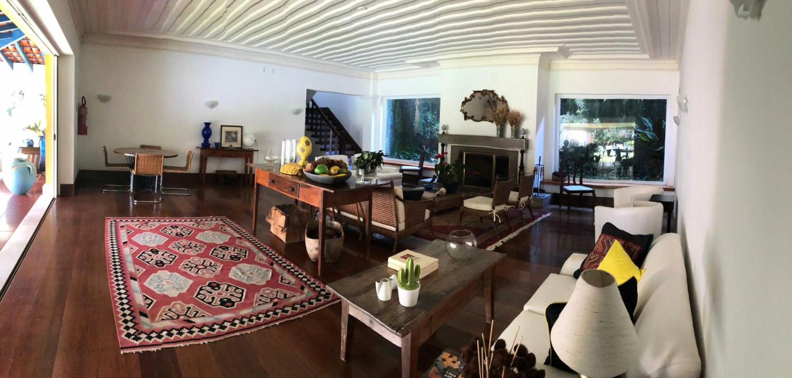 Communal lounge/ TV room in Pousada Vila Brasil